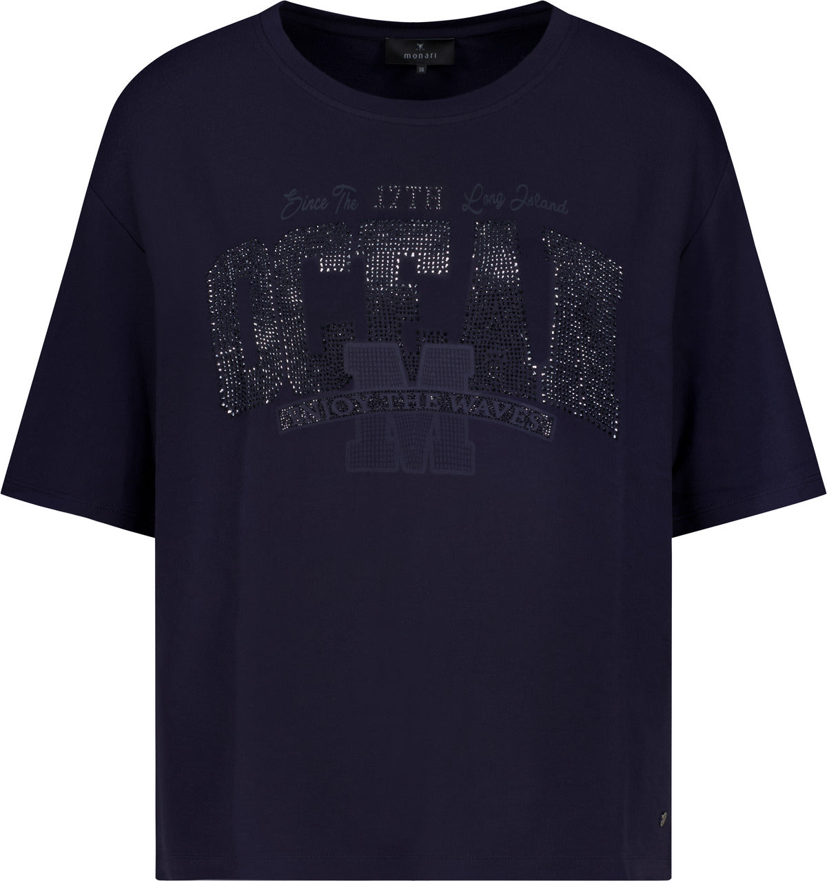 Monari T-Shirts dunkelblau