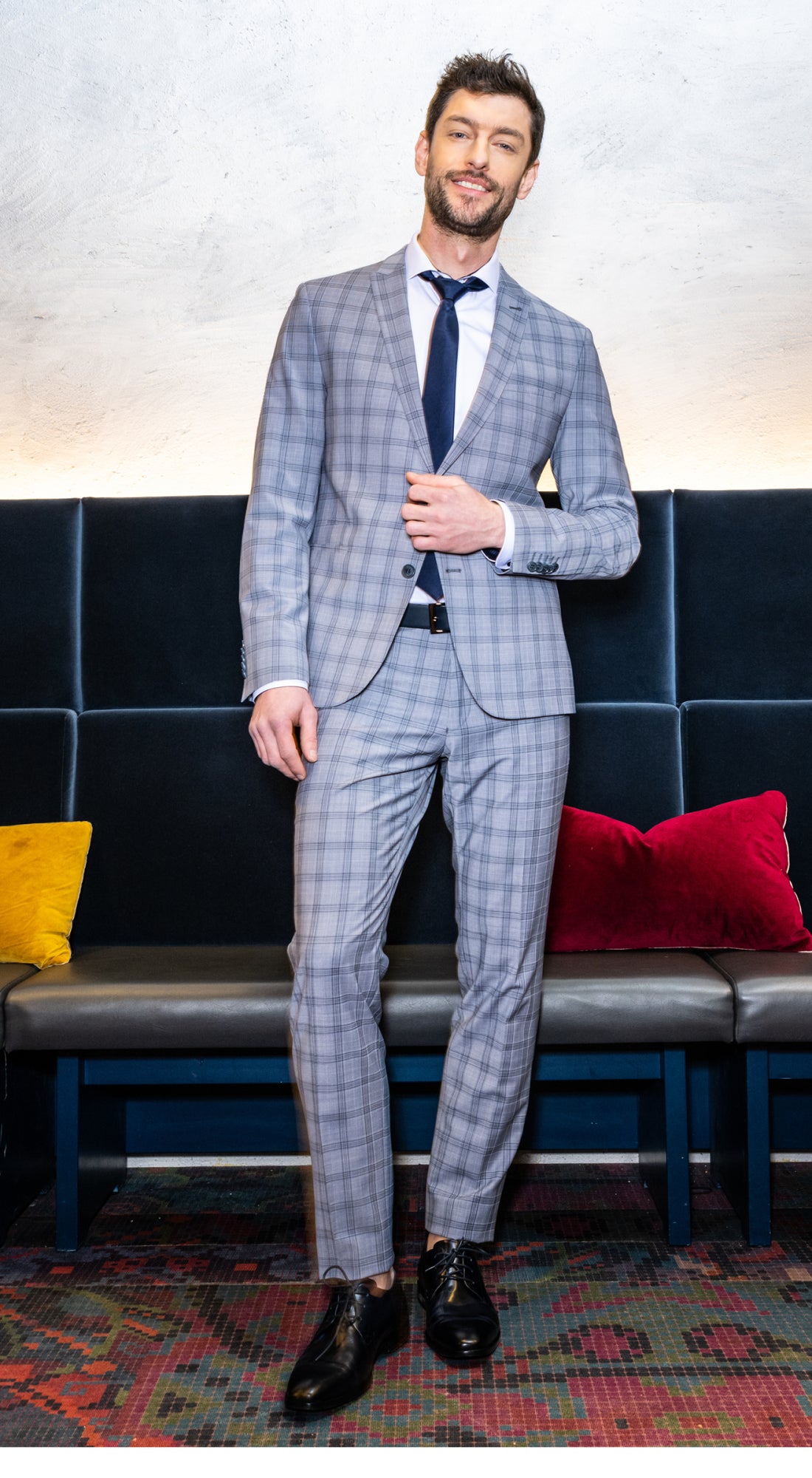 Monti Krawatten, Fliegen  dunkelblau