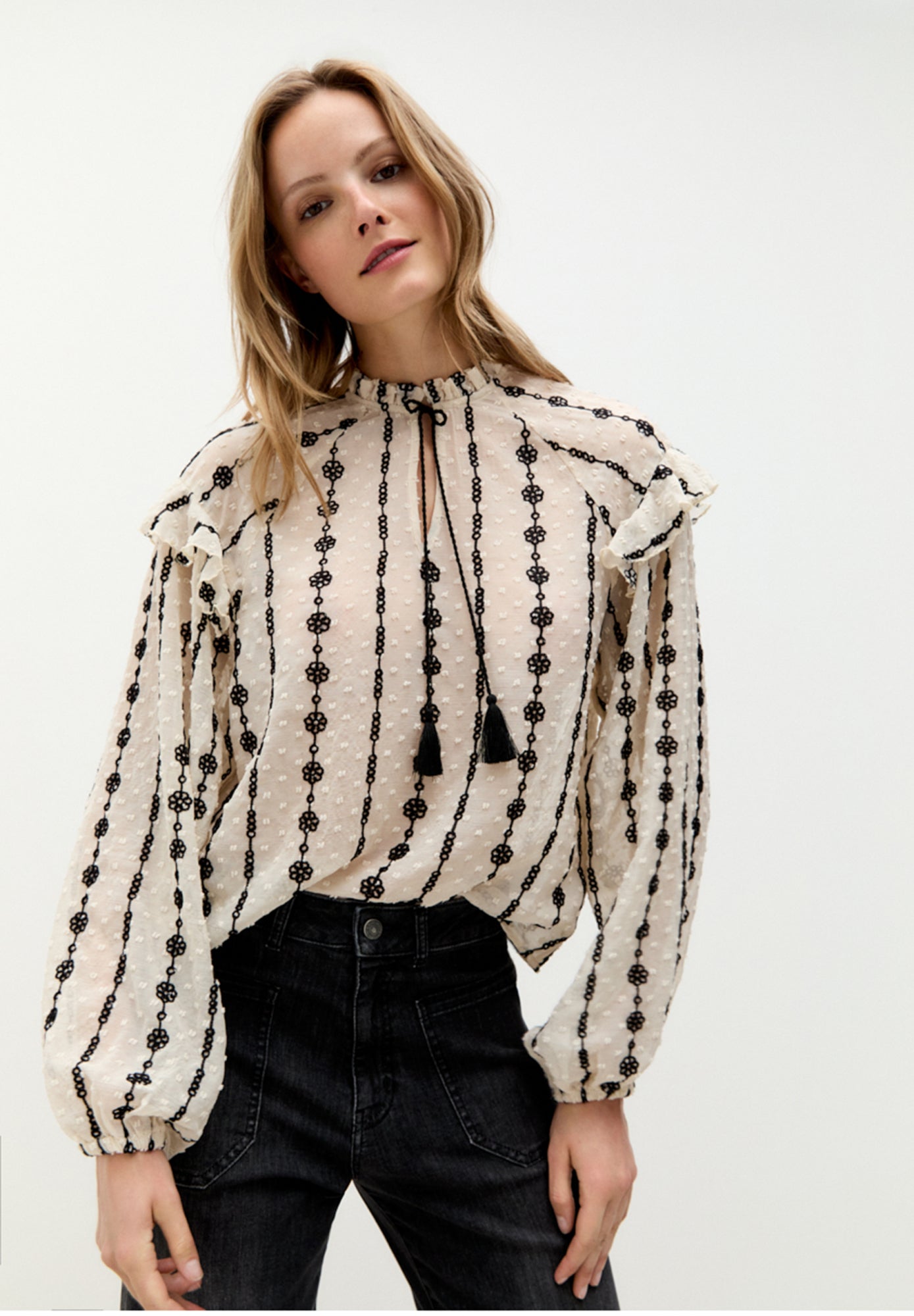 More&More Blusen beige