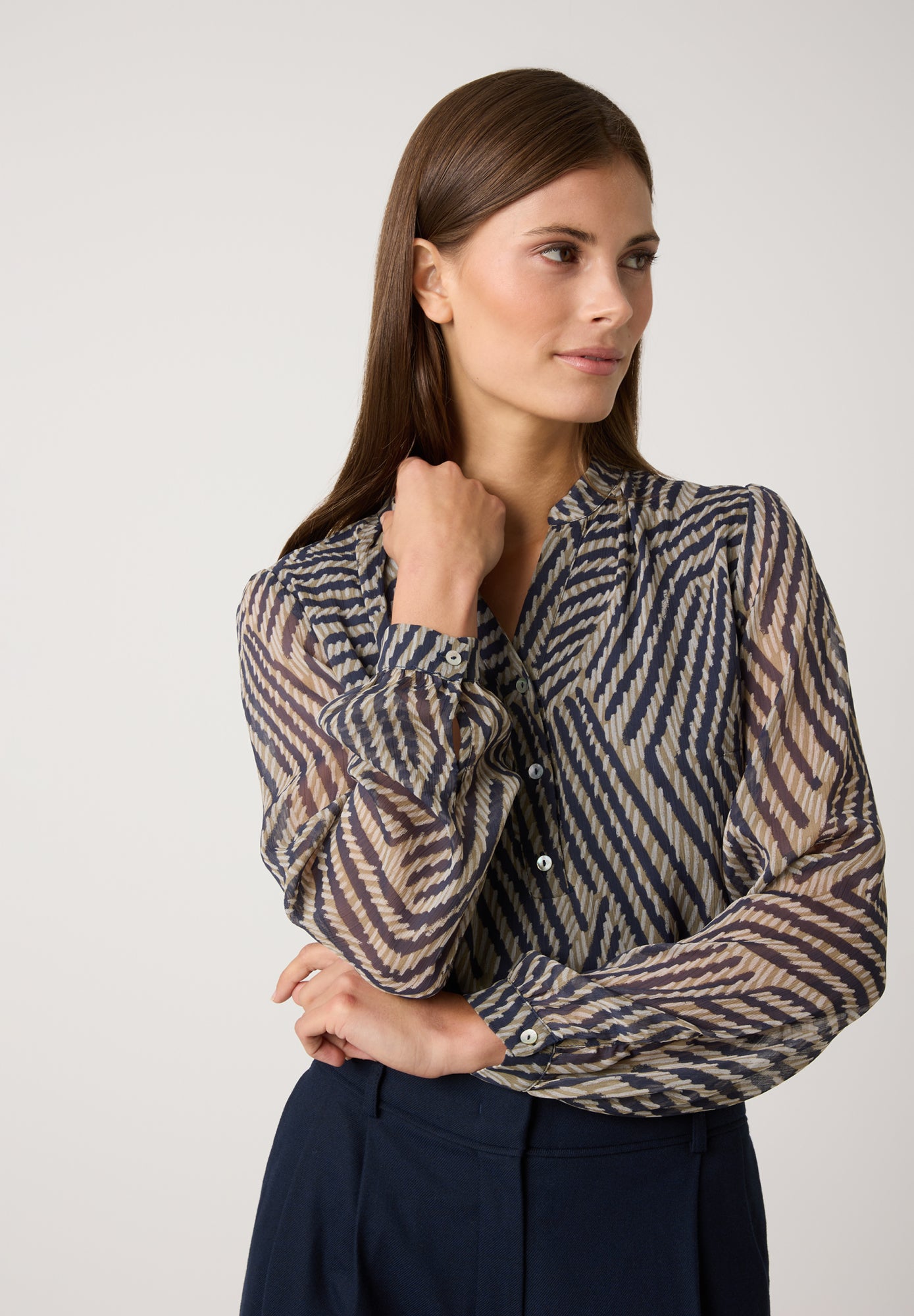 More&More Blusen blau