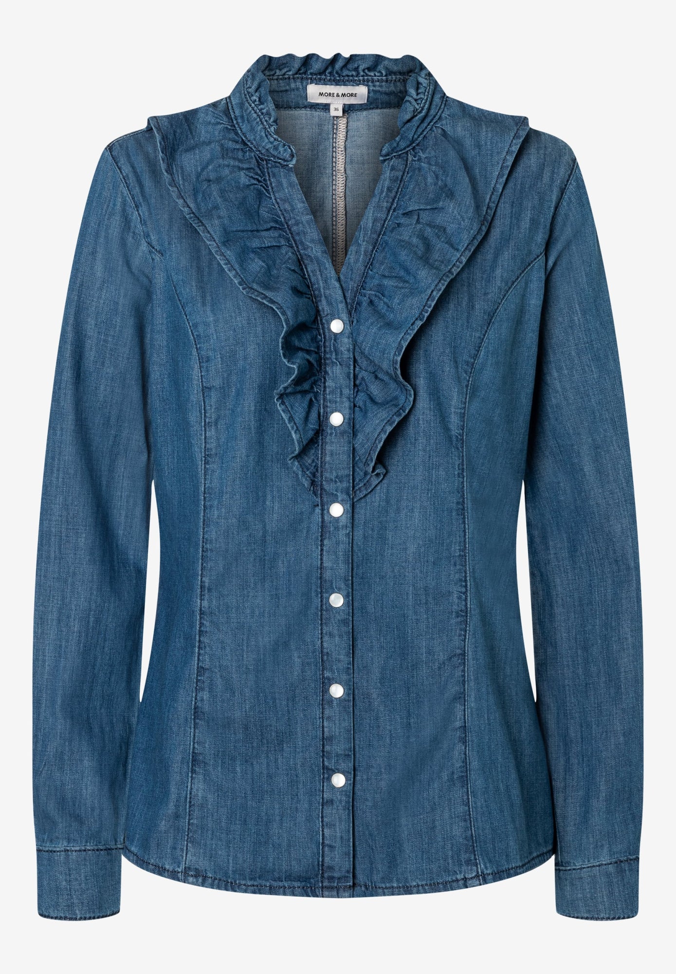 More&More Blusen dunkelblau