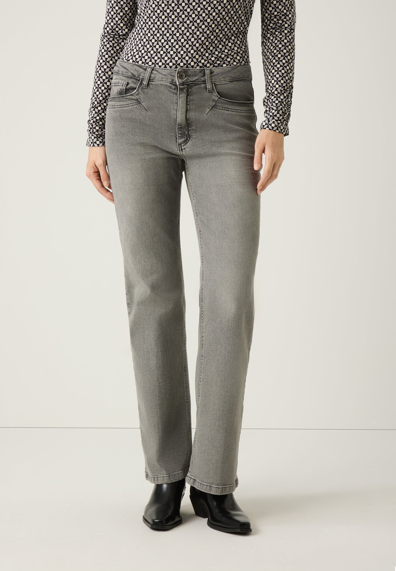 More&More Skinny, Slim grau