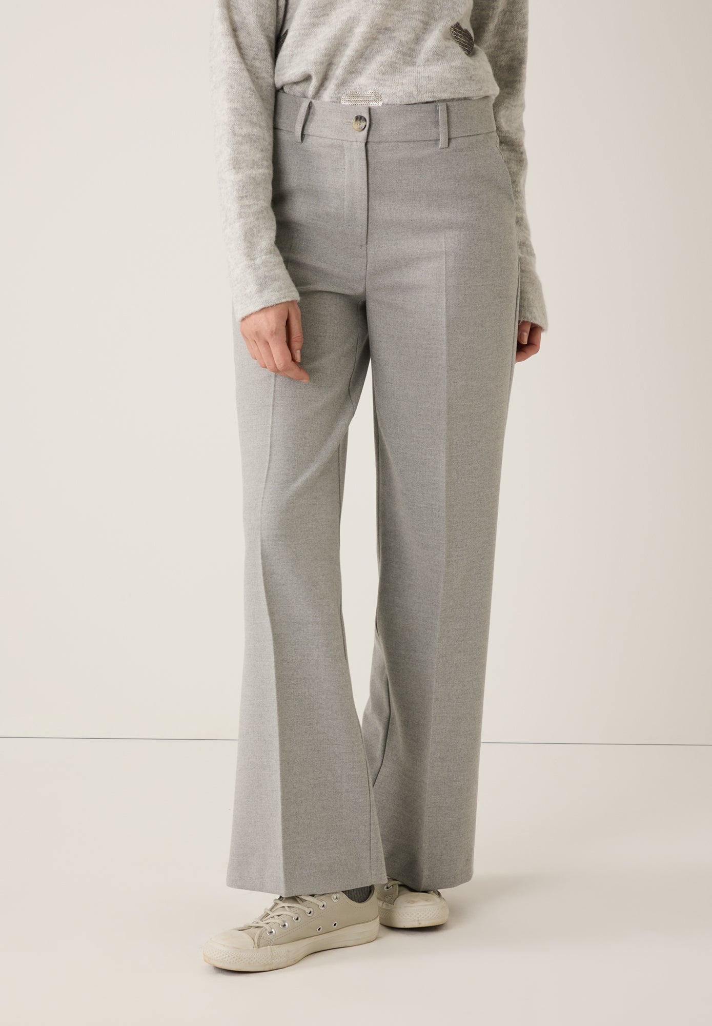 More&More Hosen grau