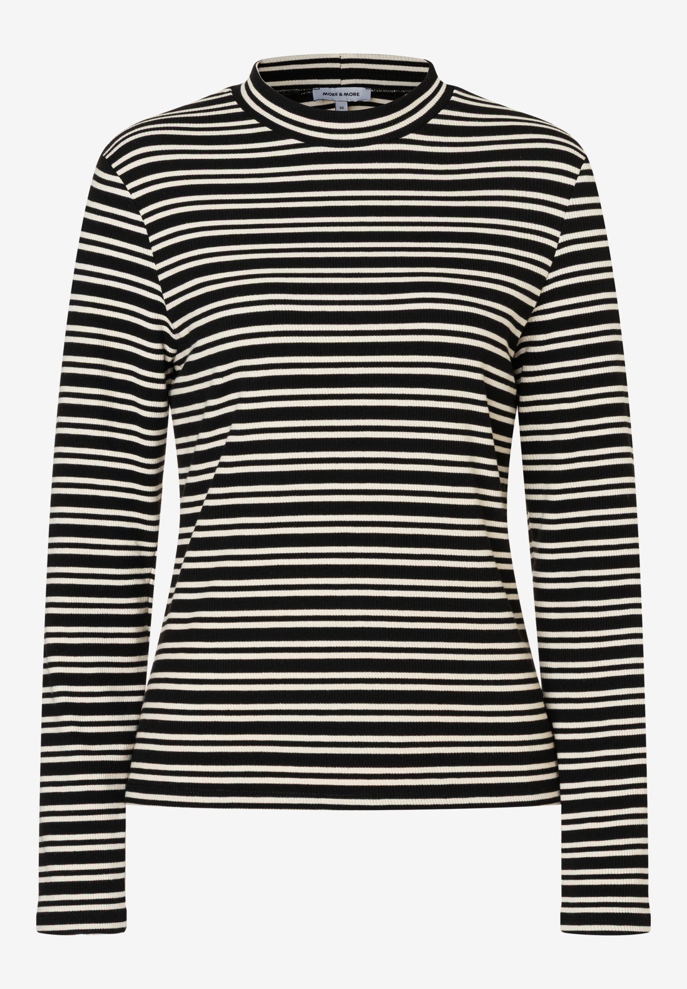 More&More Langarmshirts schwarz