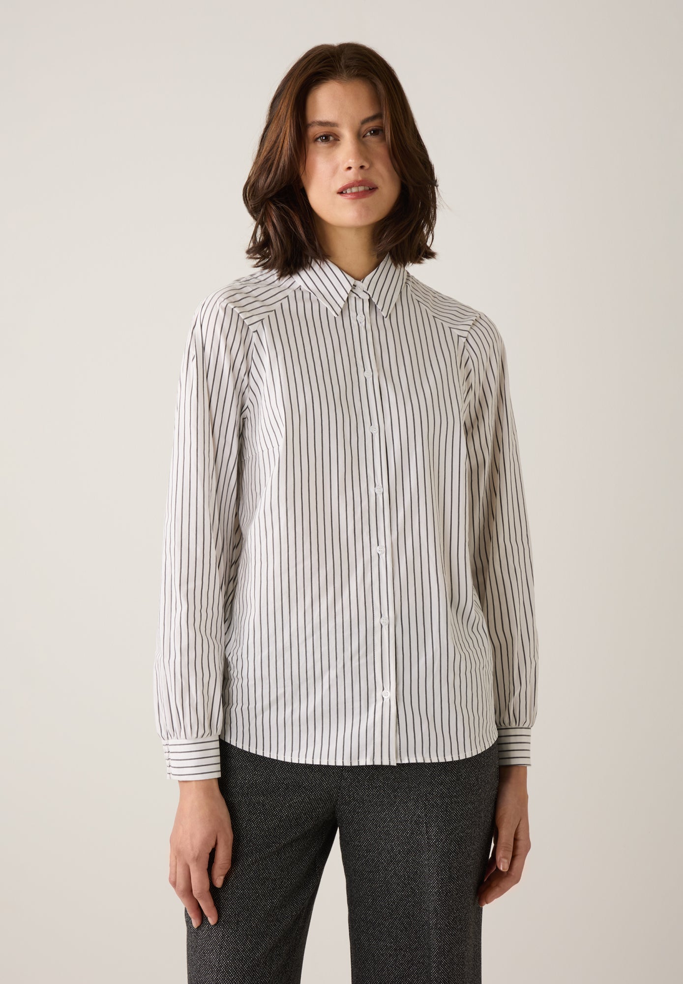More&More Blusen grau