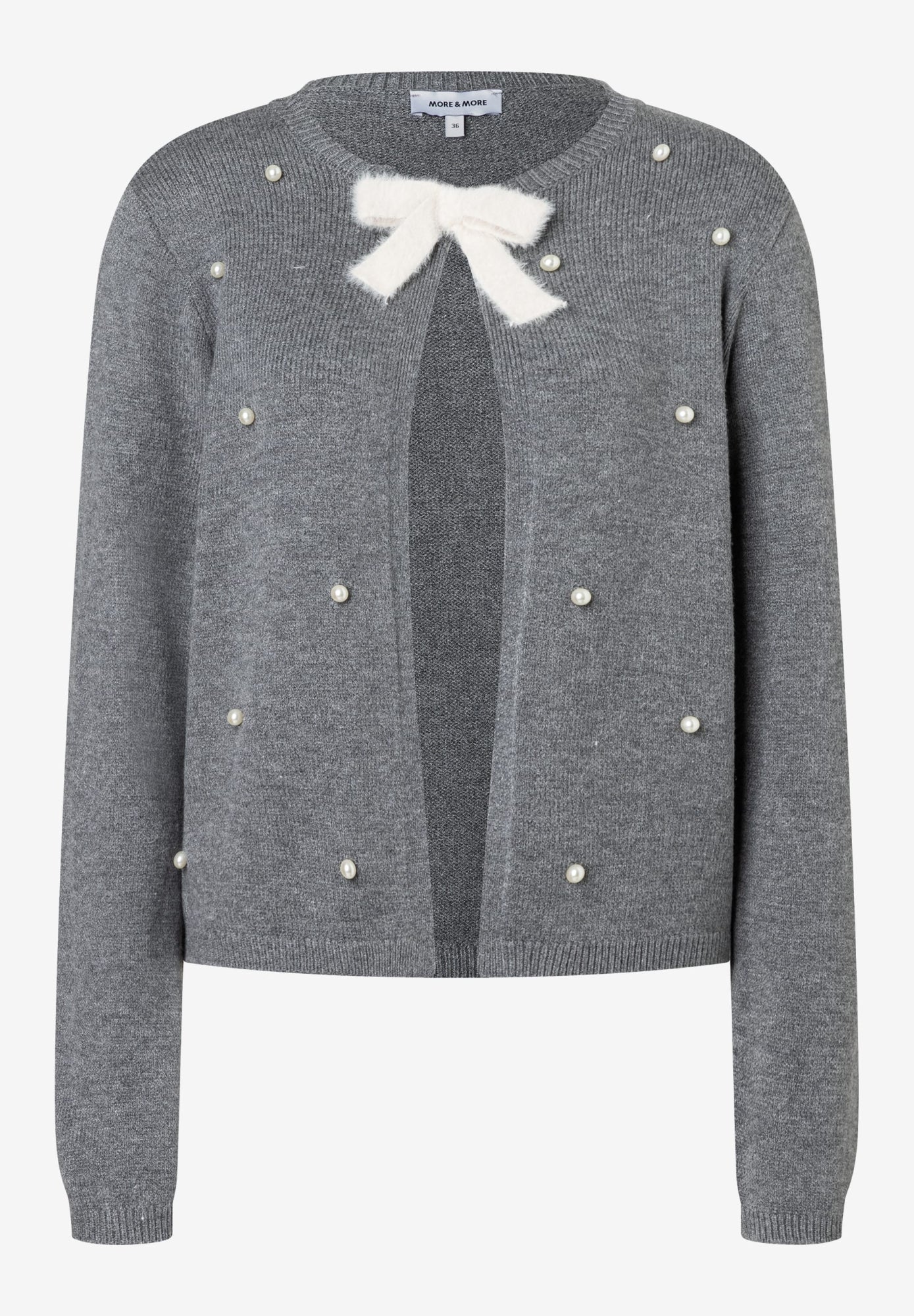 More&More Strickjacken grau