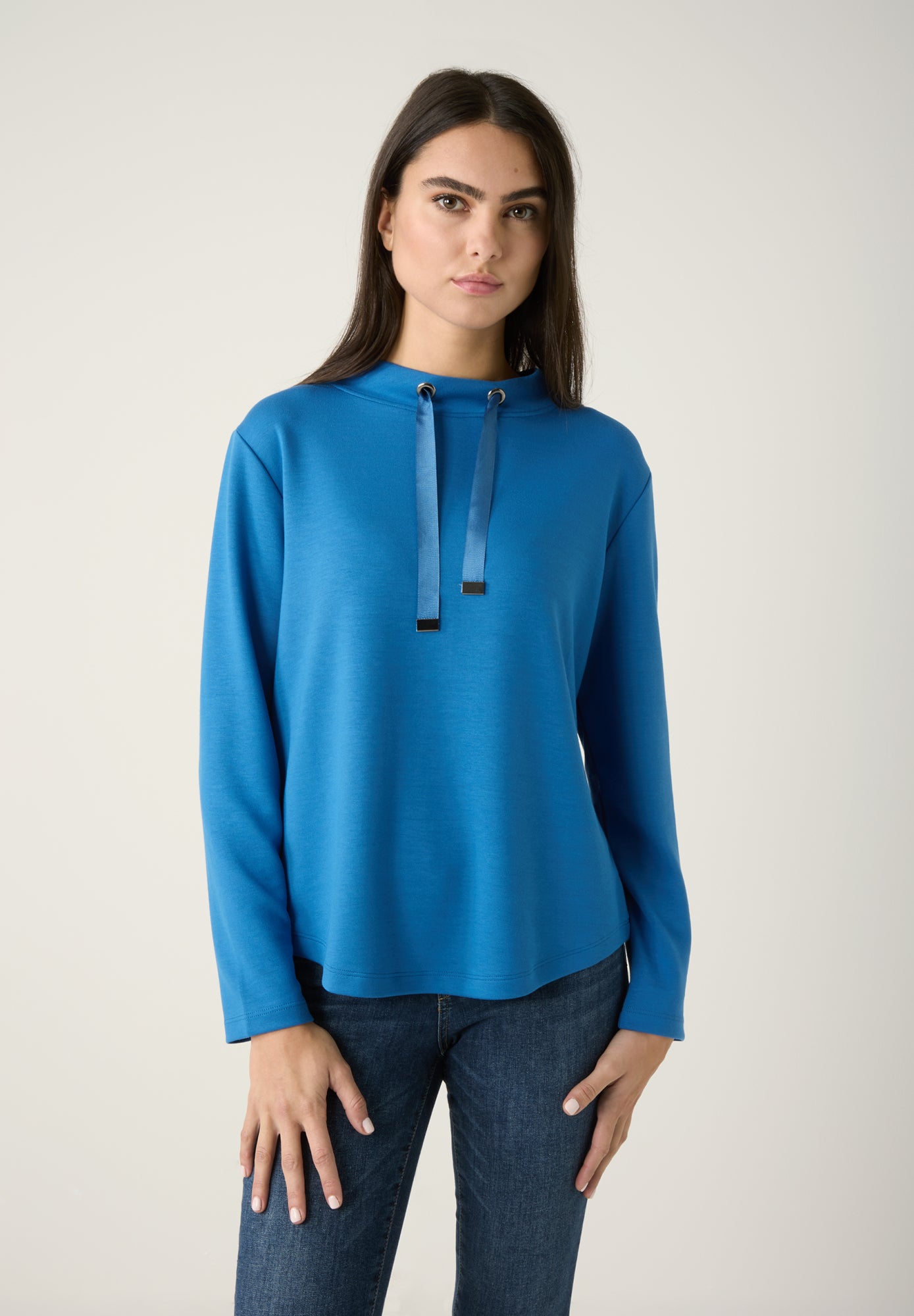 More&More Sweatshirts blau