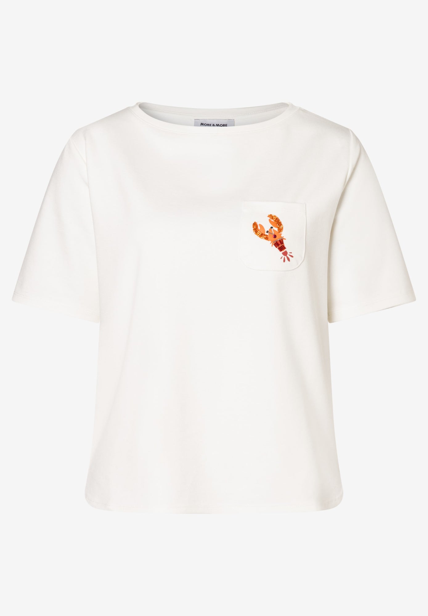 More&More T-Shirts weiß