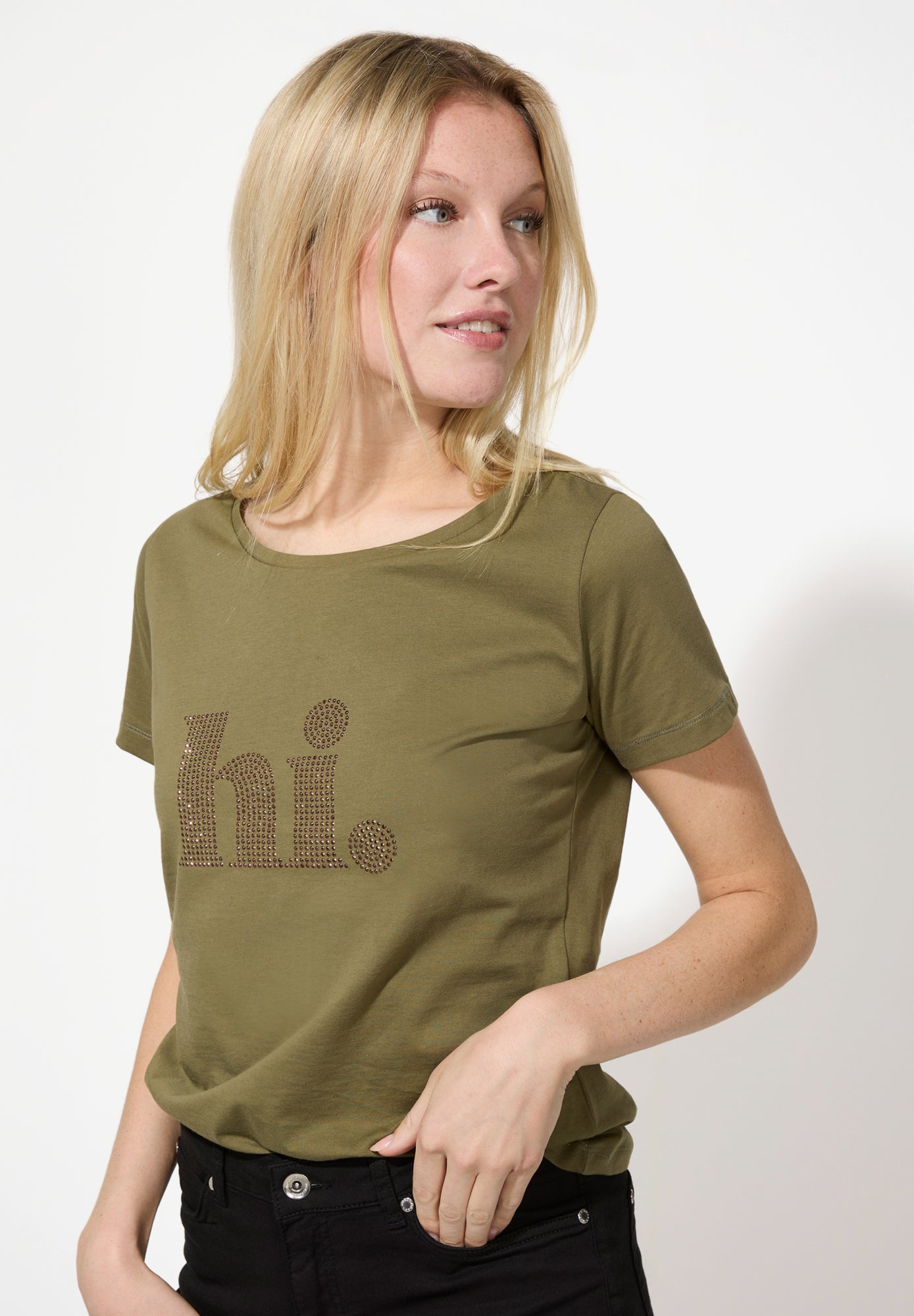 More&More T-Shirts oliv