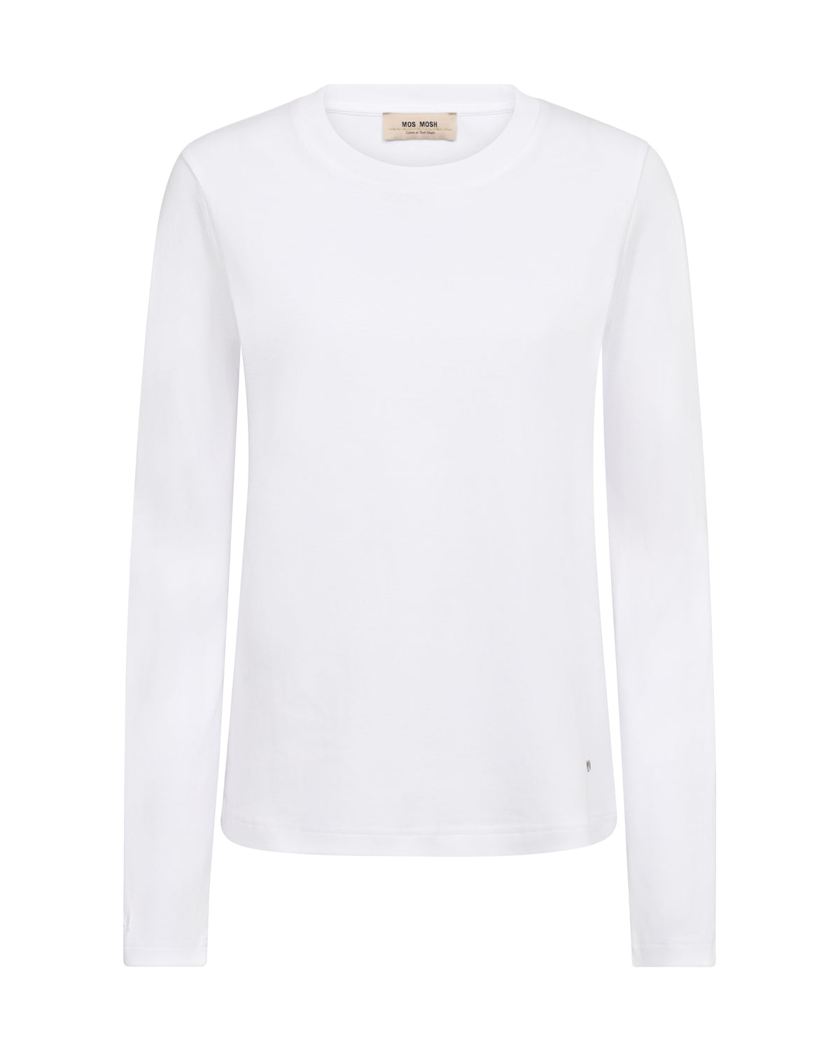 Mos Mosh Langarmshirts weiß