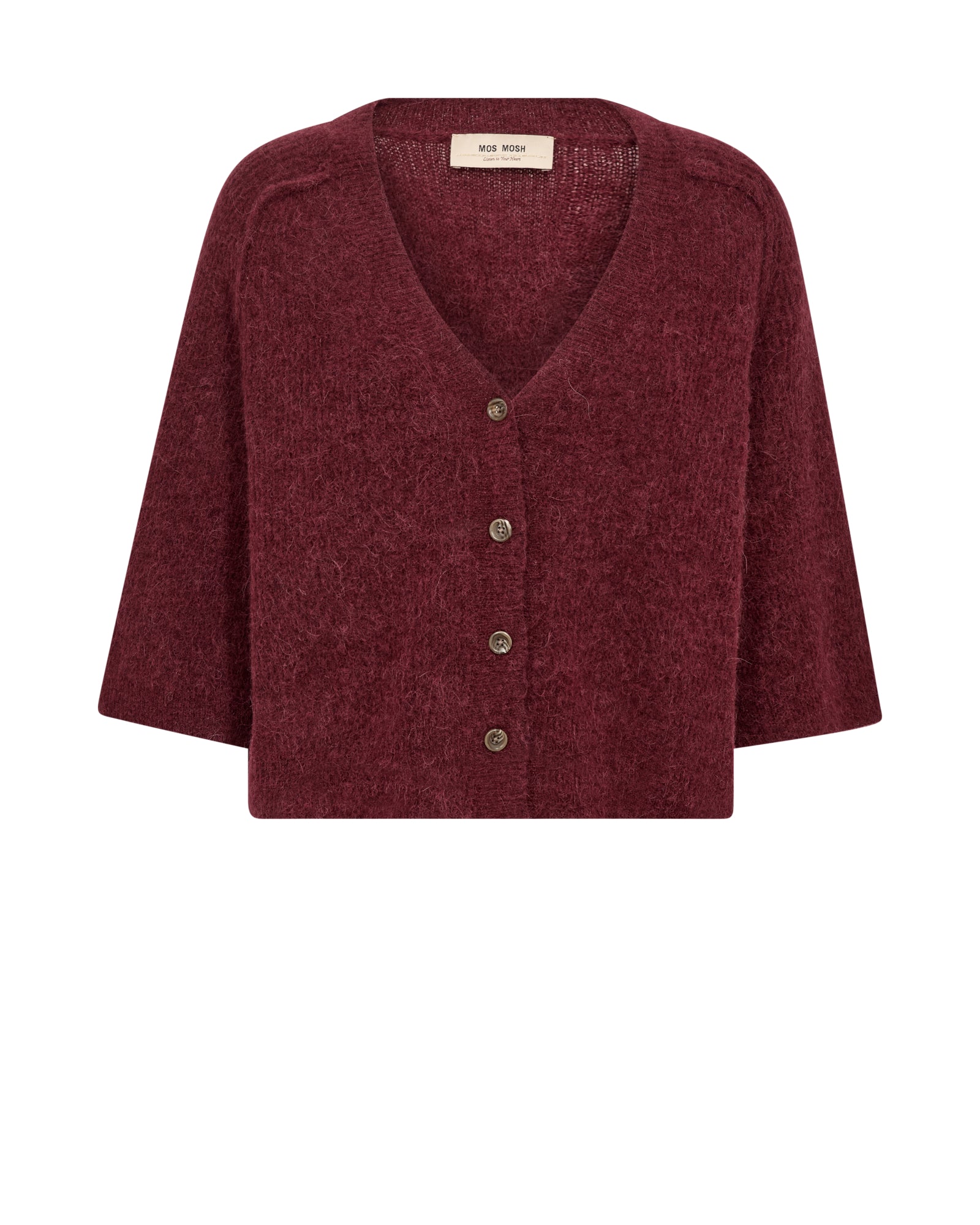 Mos Mosh Strickjacken bordeaux