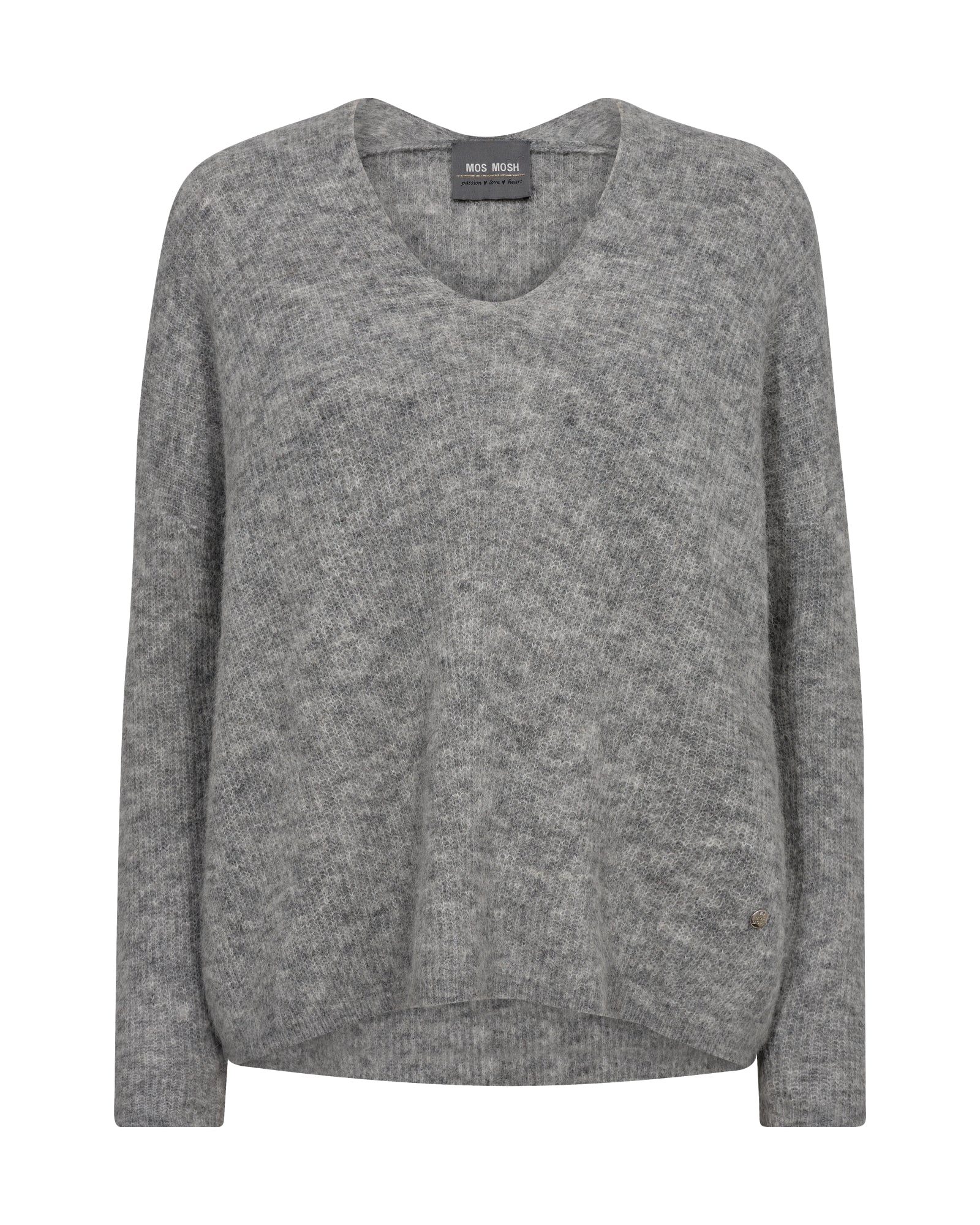 Mos Mosh Pullover grau