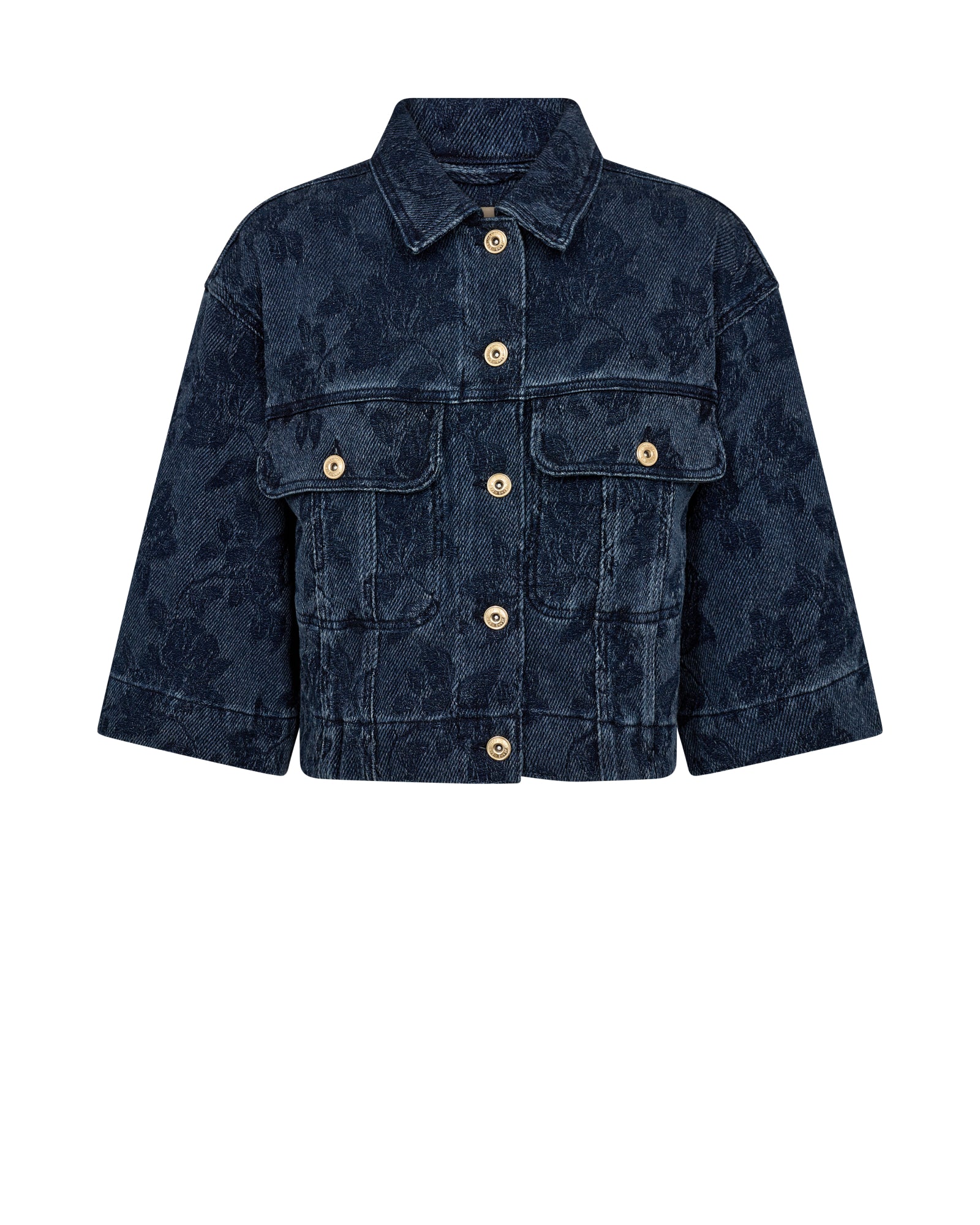 Mos Mosh Jeansjacken blau