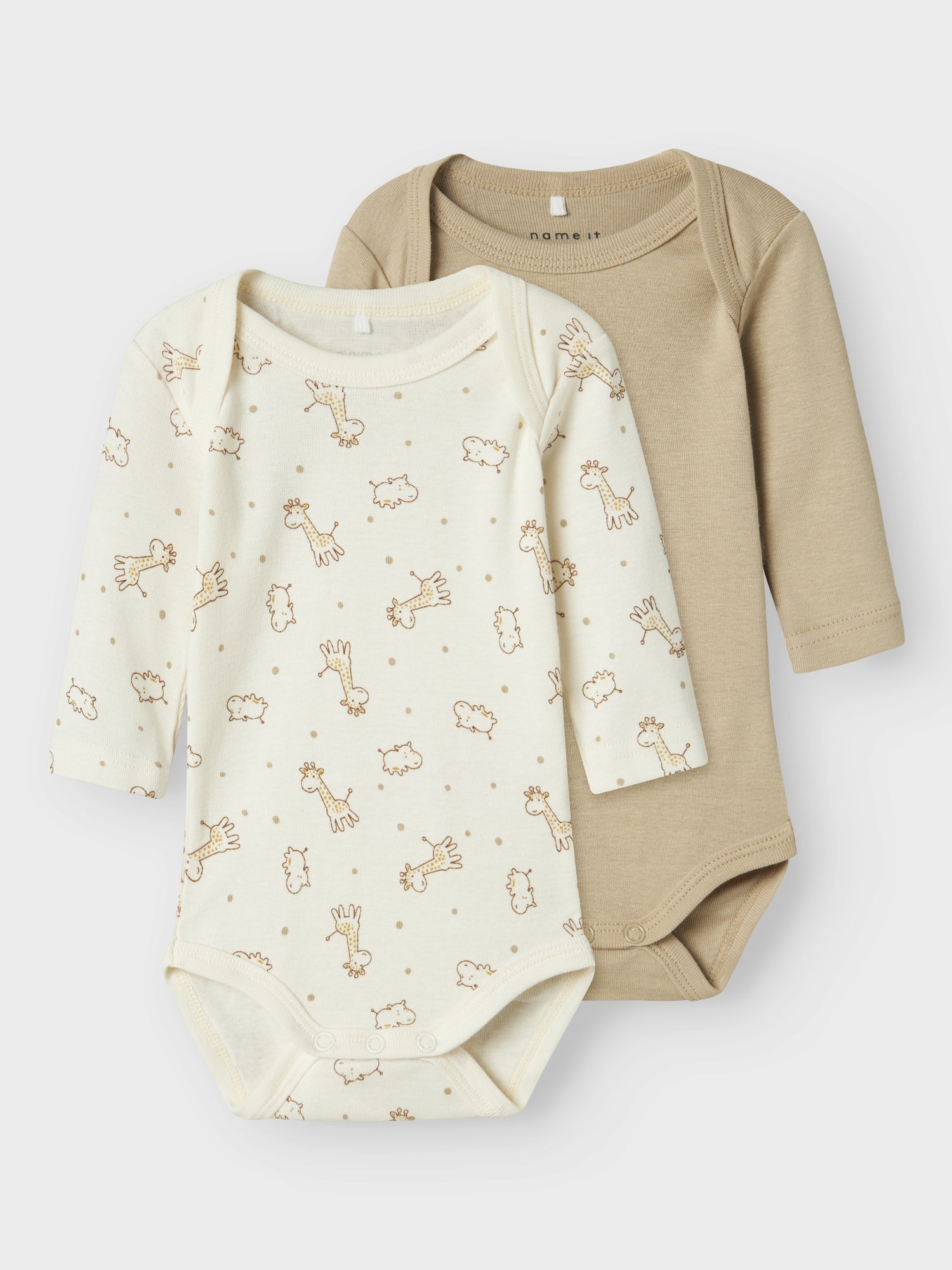 Name it Strampler beige