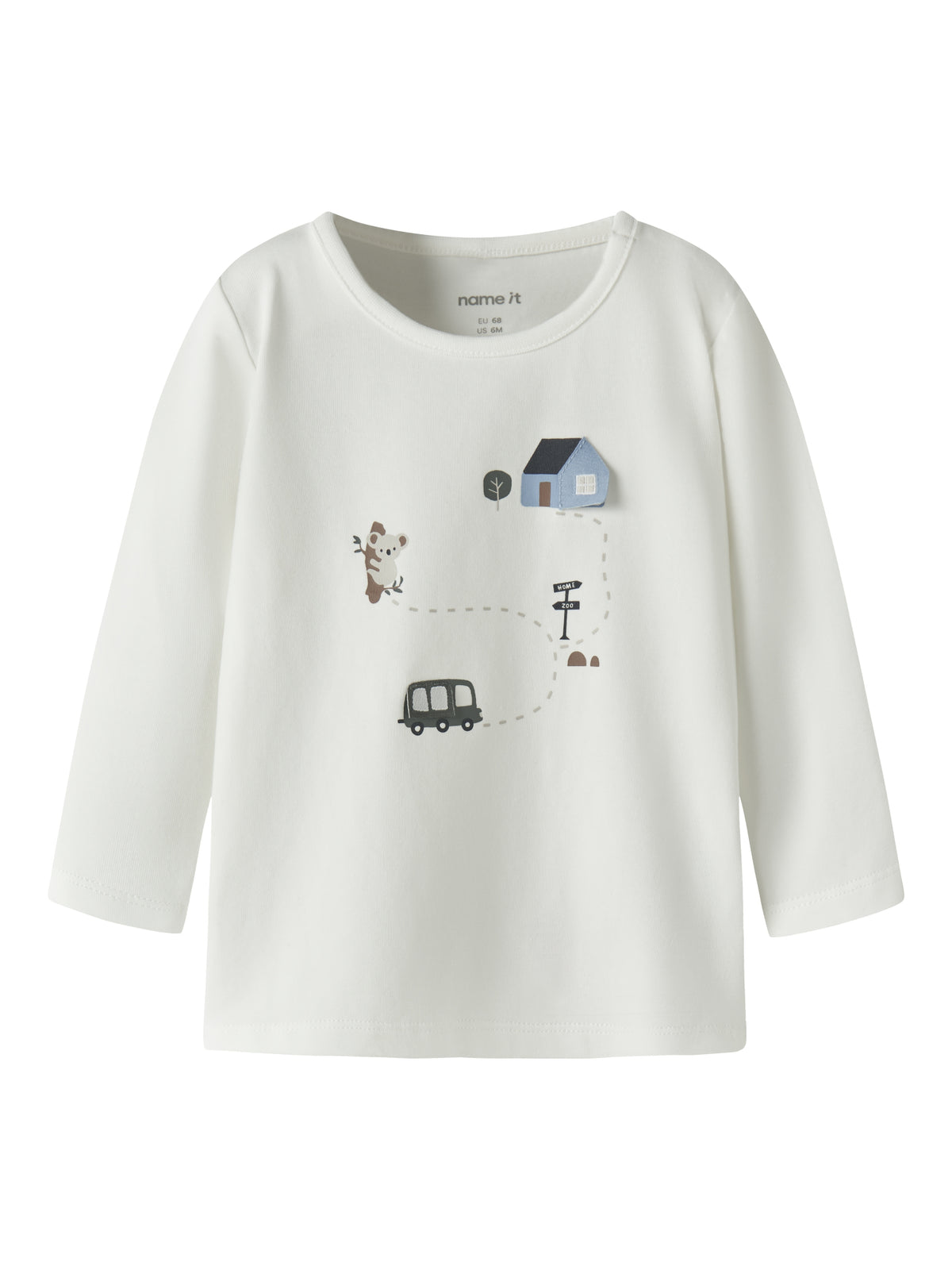 Name it Shirts hellgrau