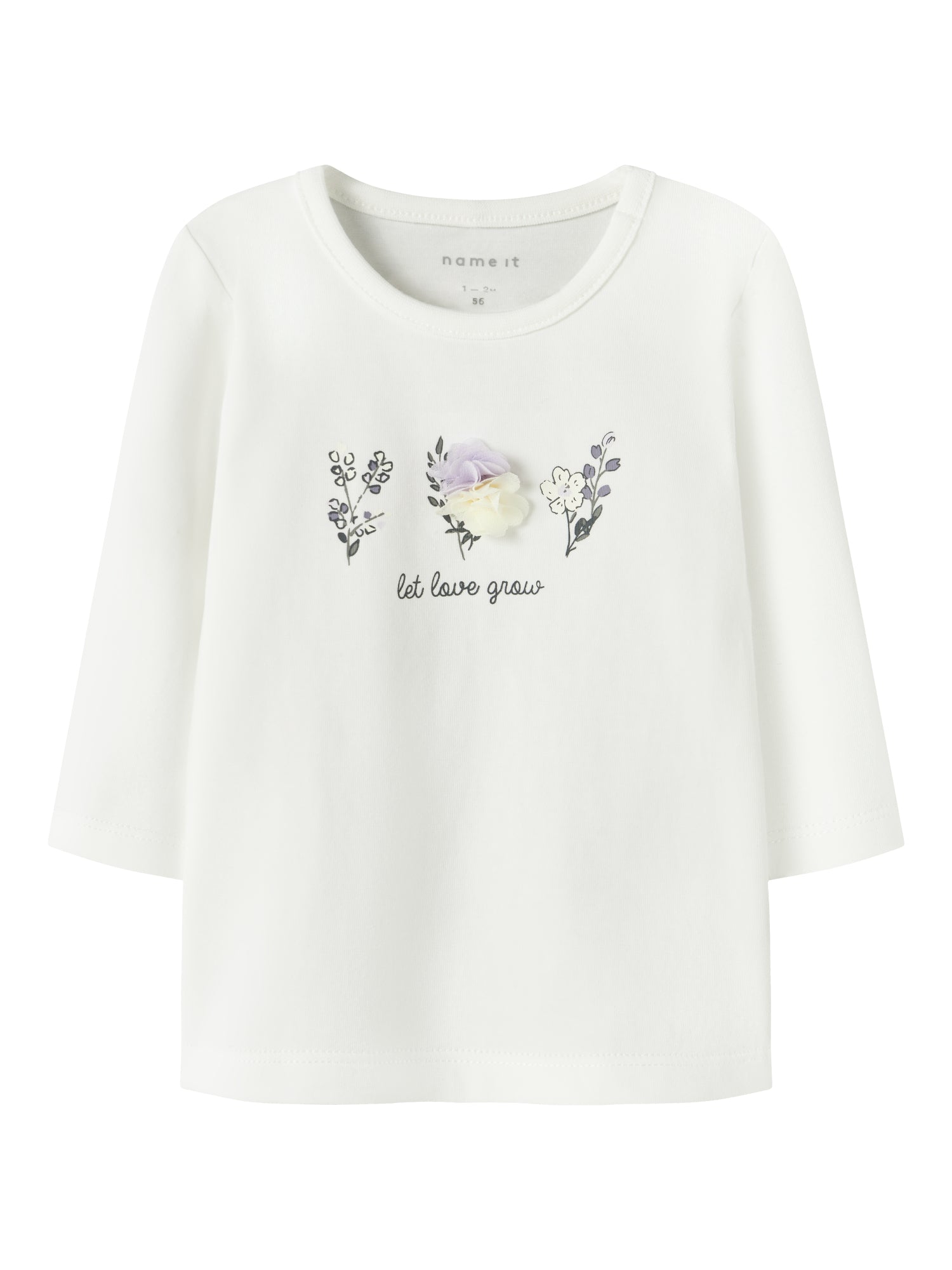 Name it Shirts hellgrau