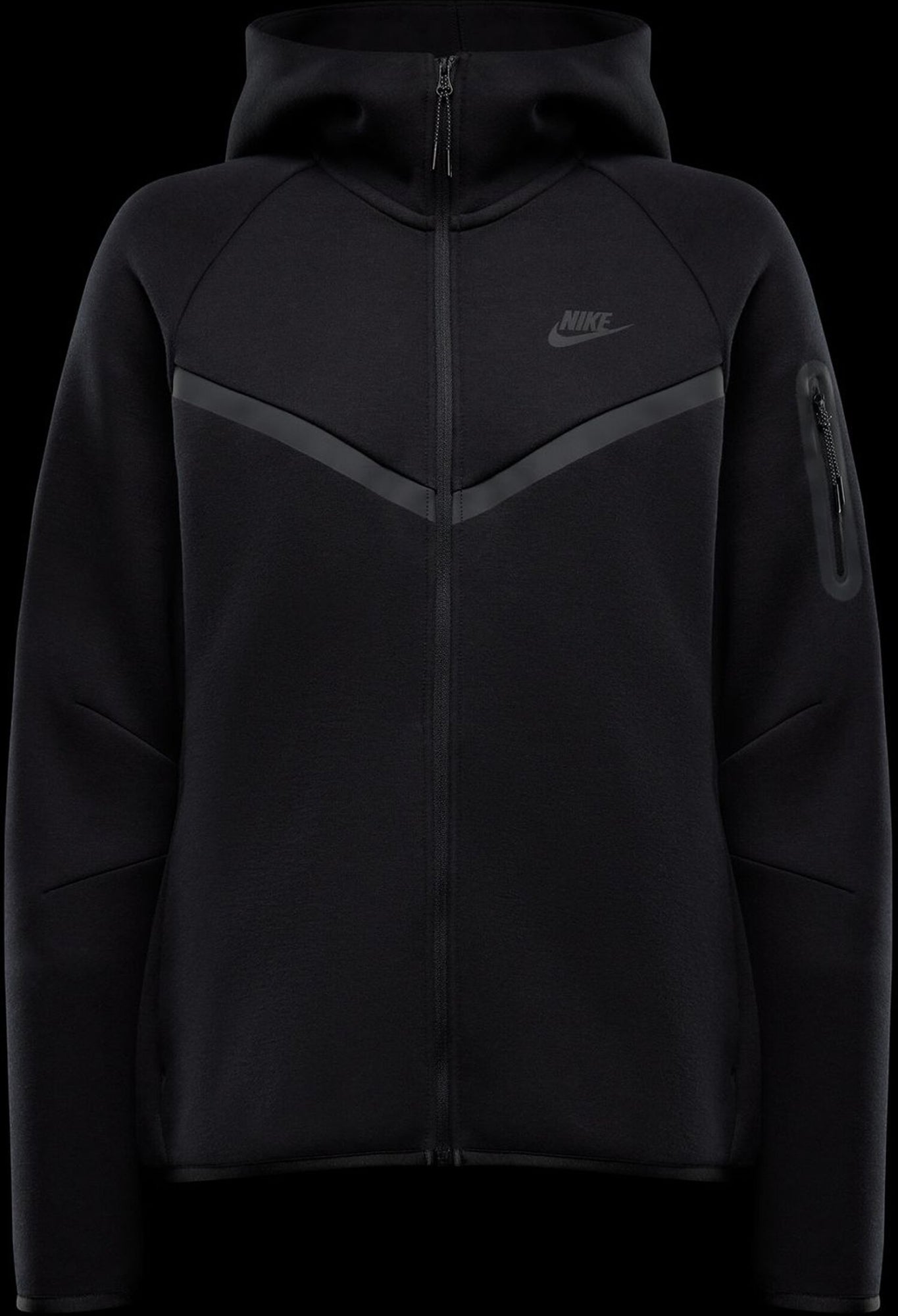 Nike Shirtjacken  schwarz