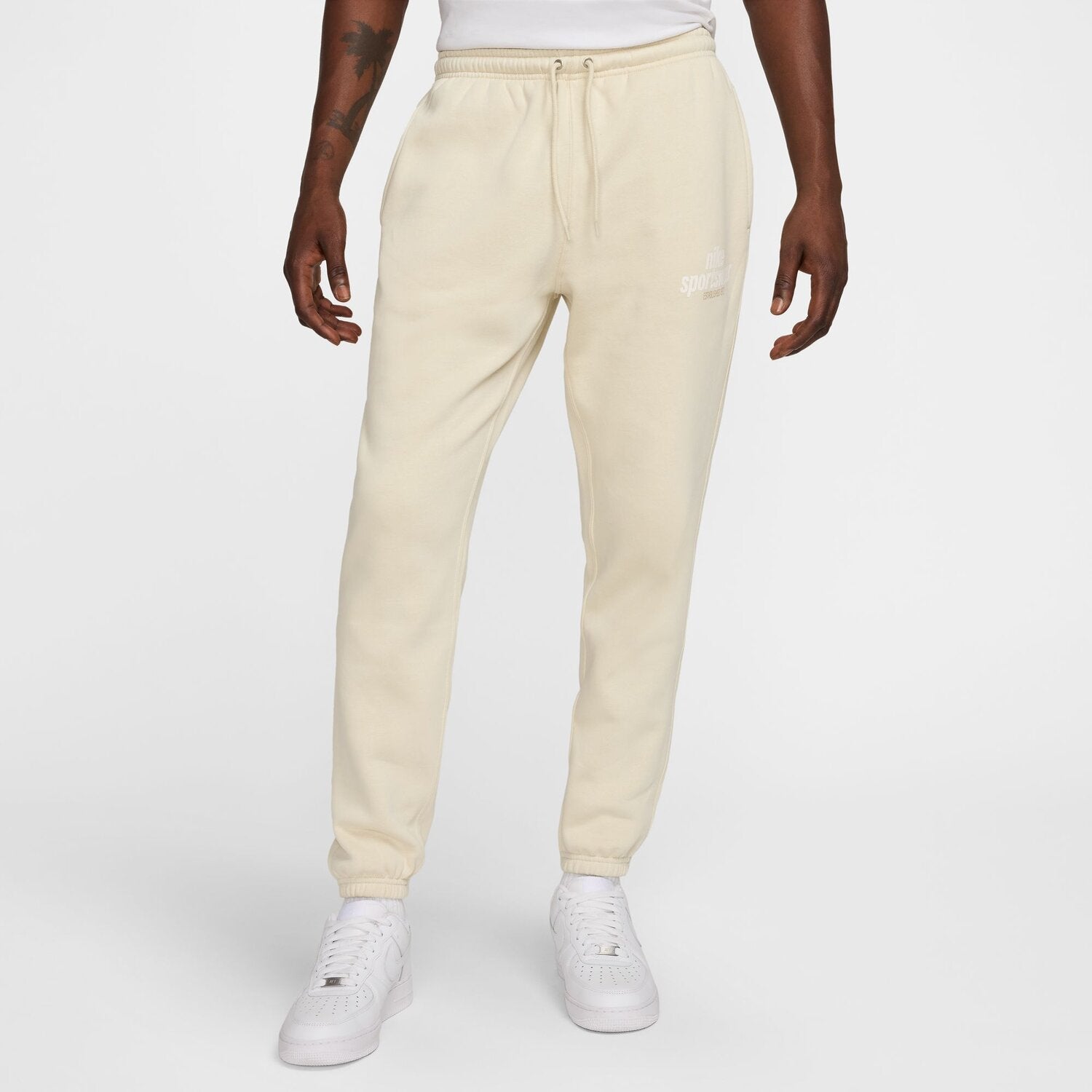 Nike Jogginghosen creme