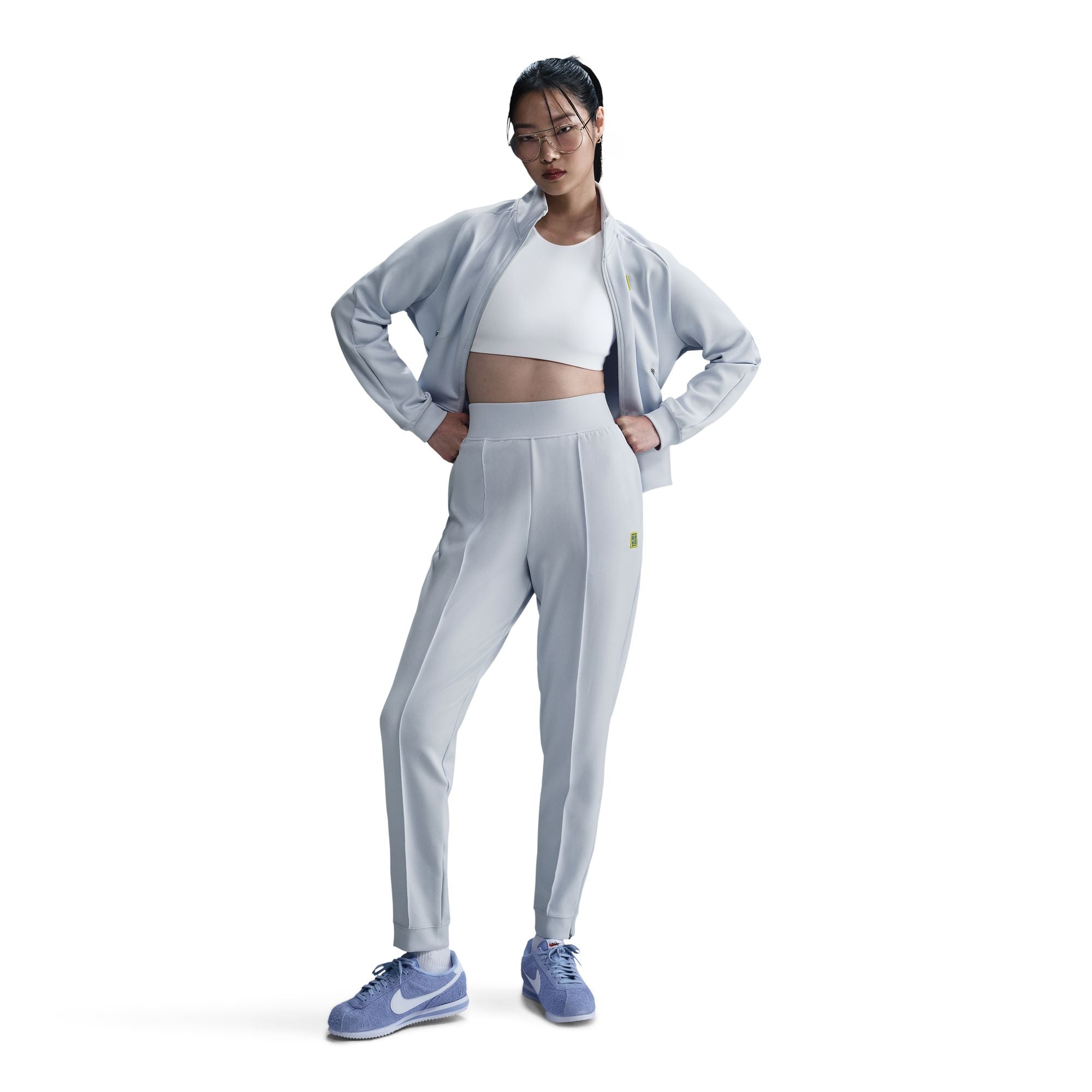 Nike Jogginghosen silber