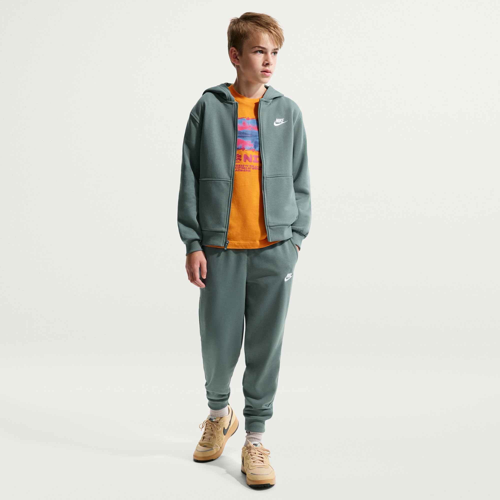 Nike Shirtjacken grün