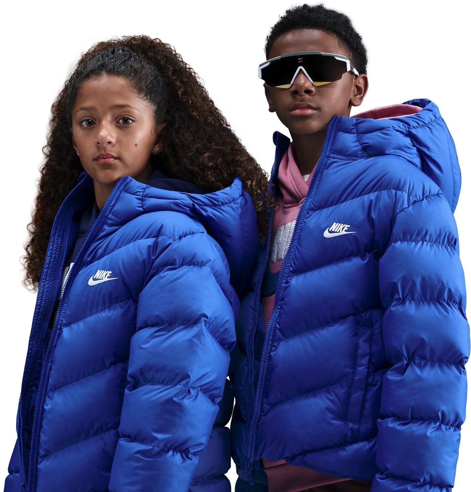 Nike Funktionsjacken blau