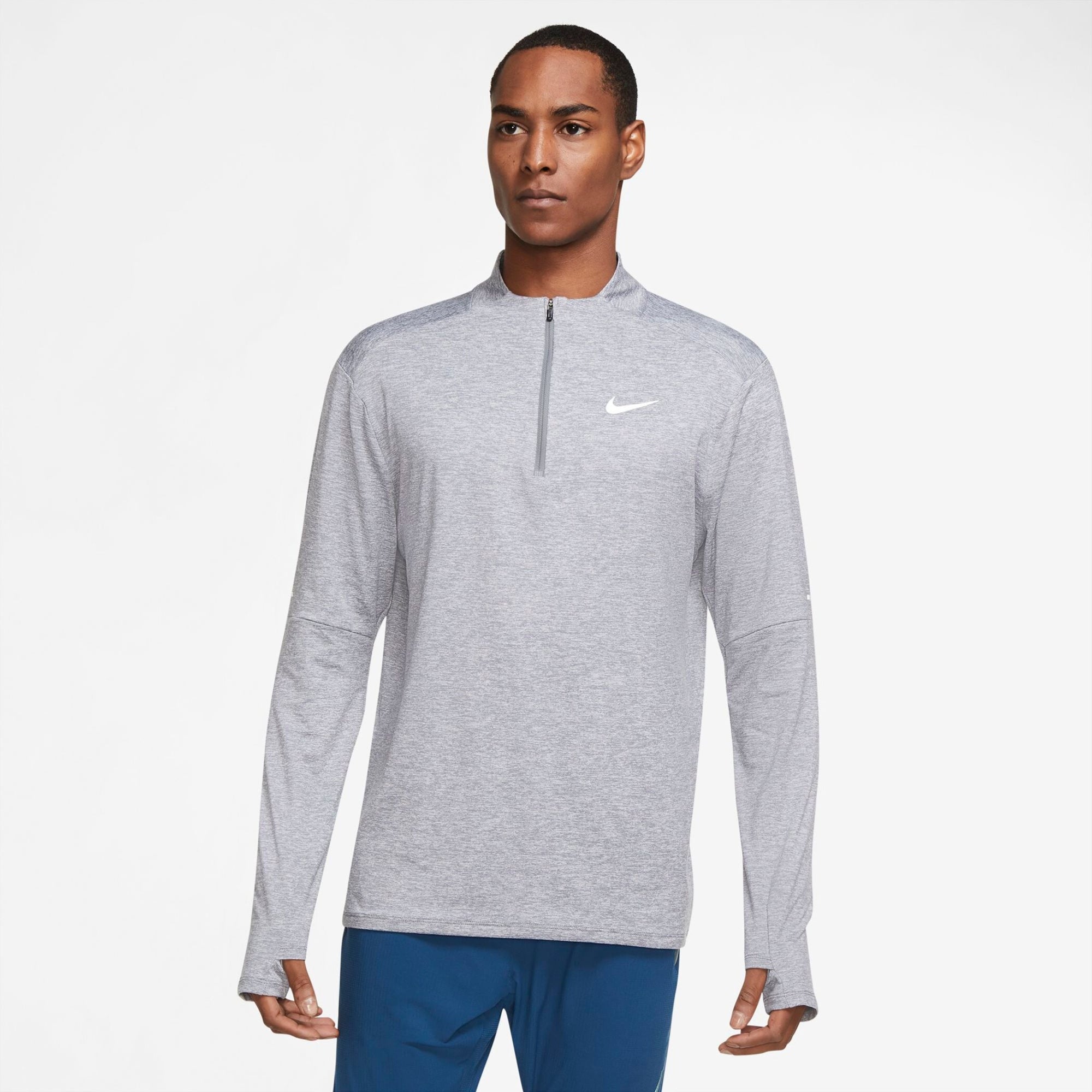 Nike Longsleeves hellgrau