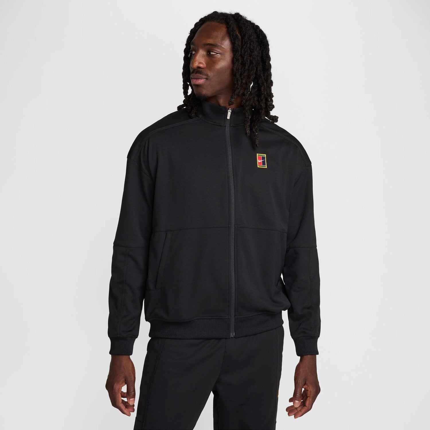Nike Shirtjacken schwarz