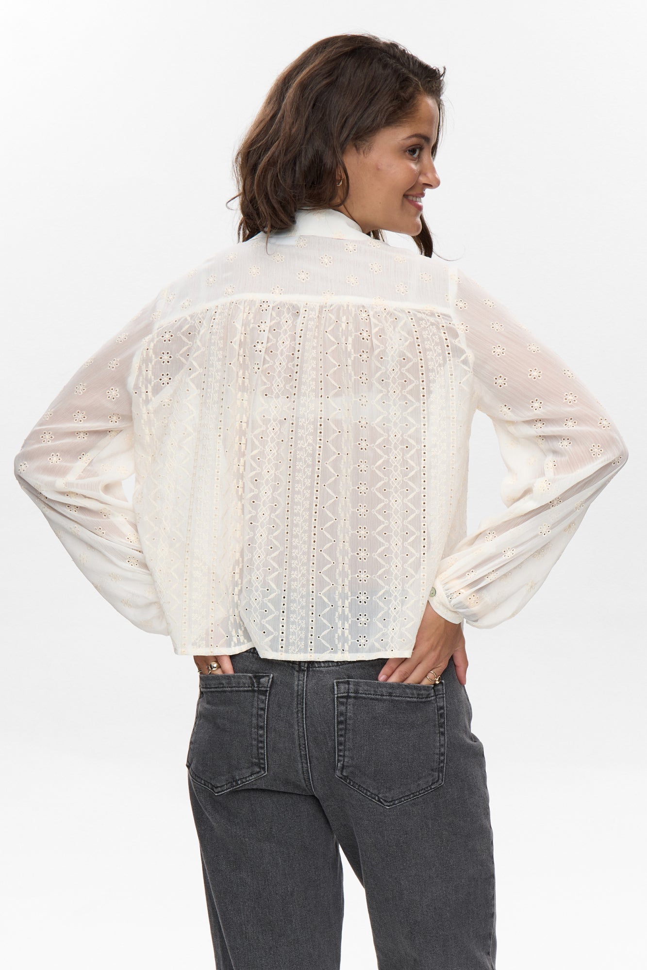 Nümph Blusen  weiß