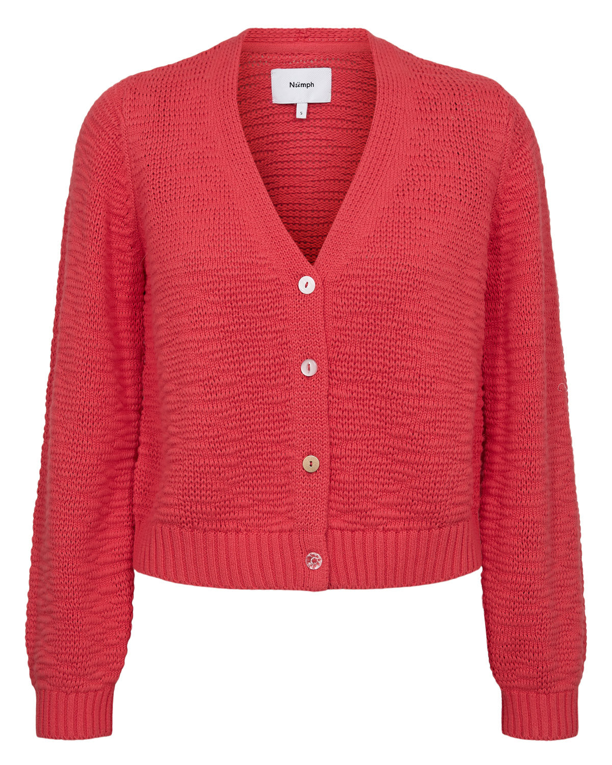 Nümph Strickjacken rot