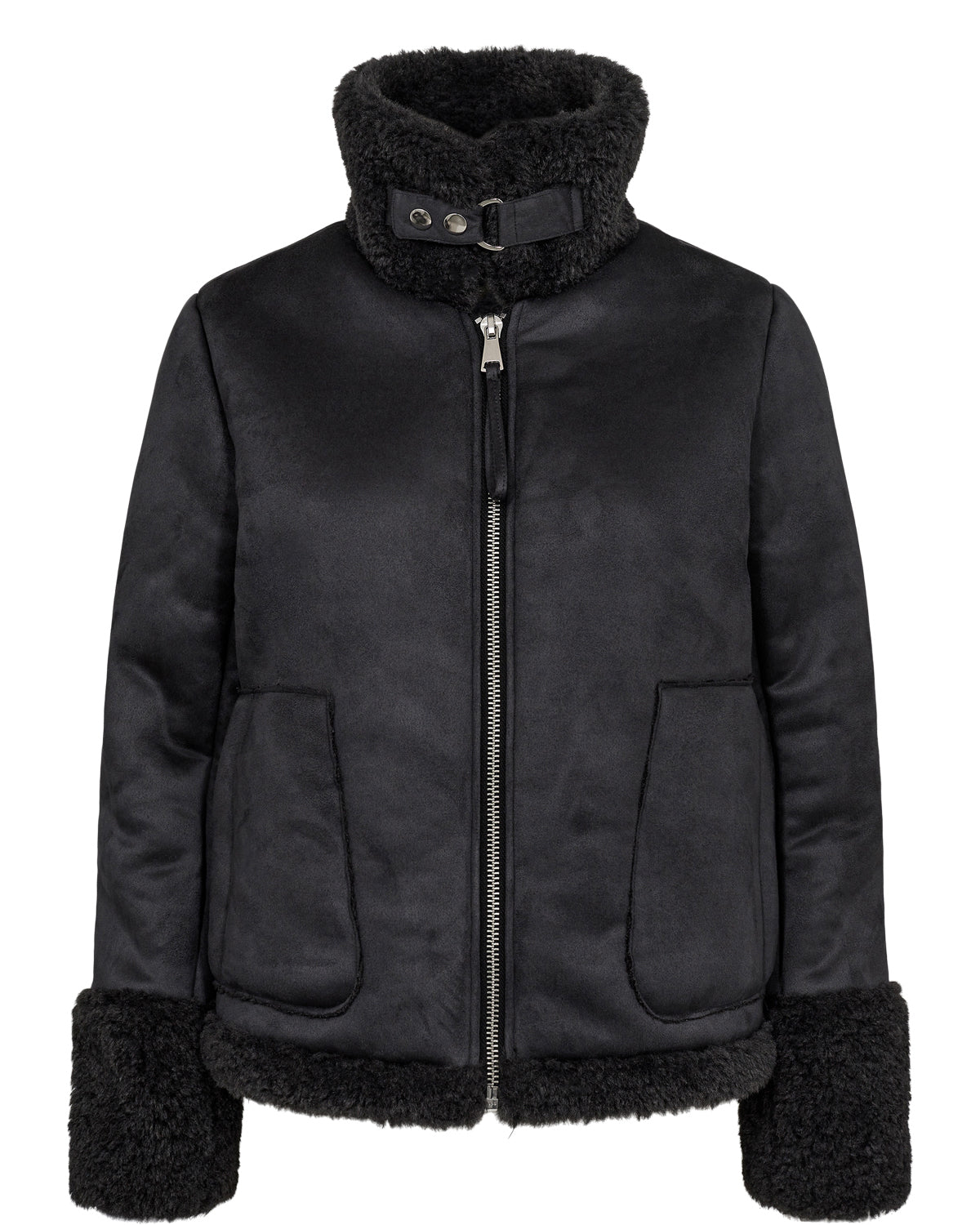 Nümph Leichte Jacken schwarz