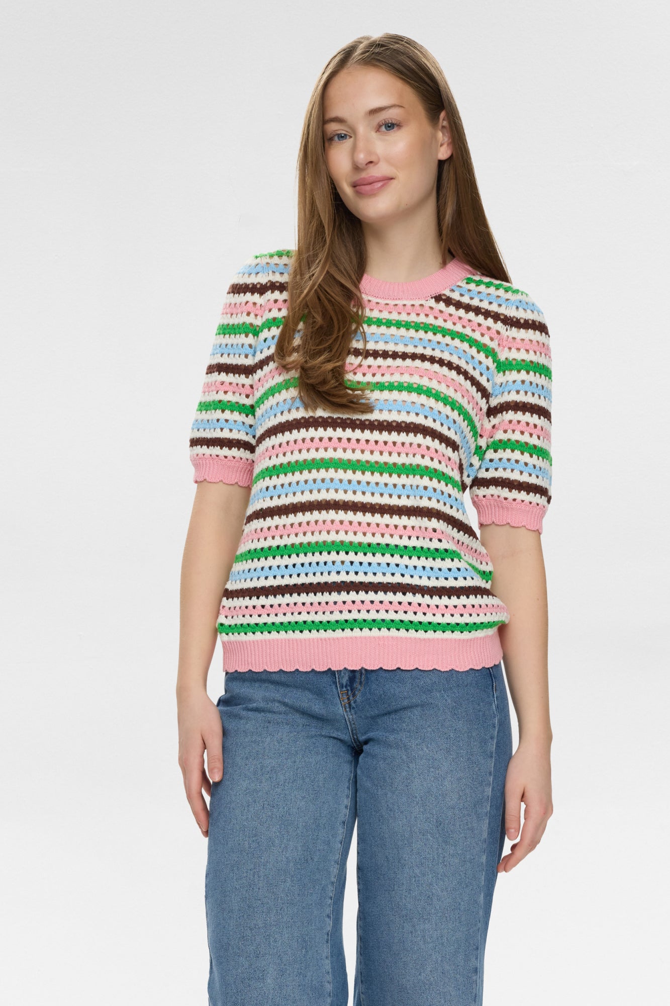 Nümph Pullover rosa