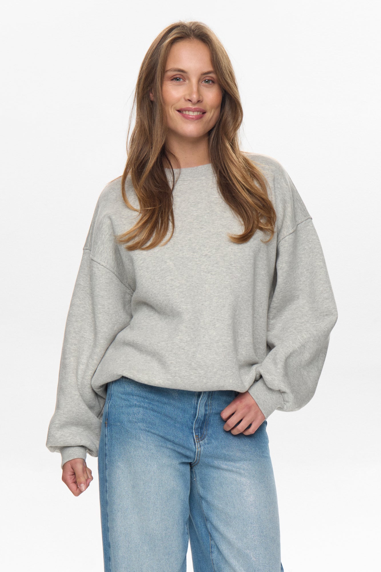 Nümph Sweatshirts hellgrau