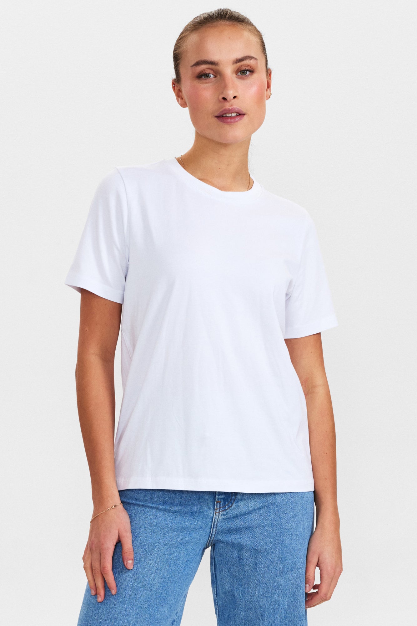 Nümph T-Shirts weiß