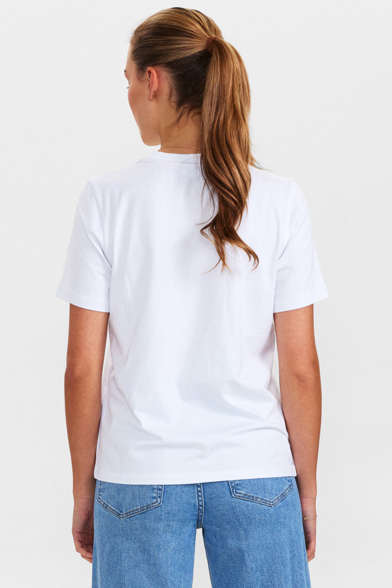 Nümph T-Shirts weiß