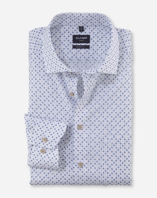 OLYMP Hemden  blau