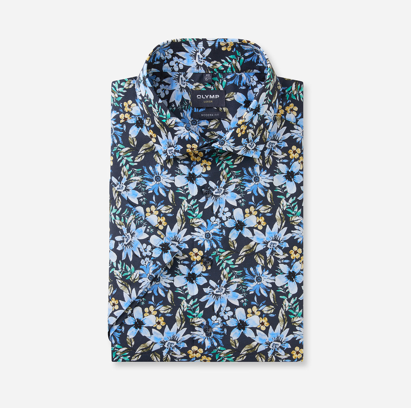 OLYMP Hemden blau