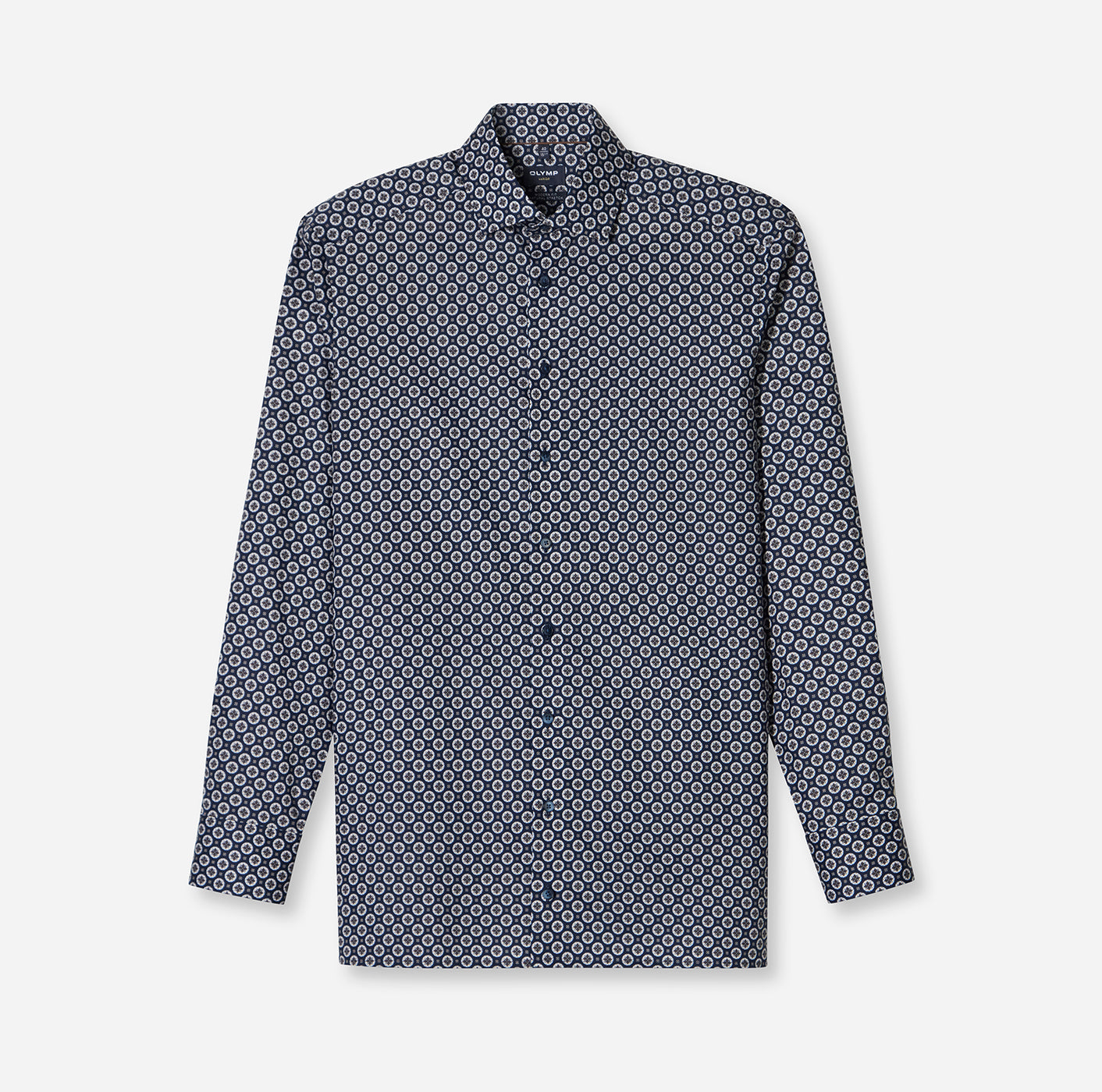 OLYMP Hemden  blau