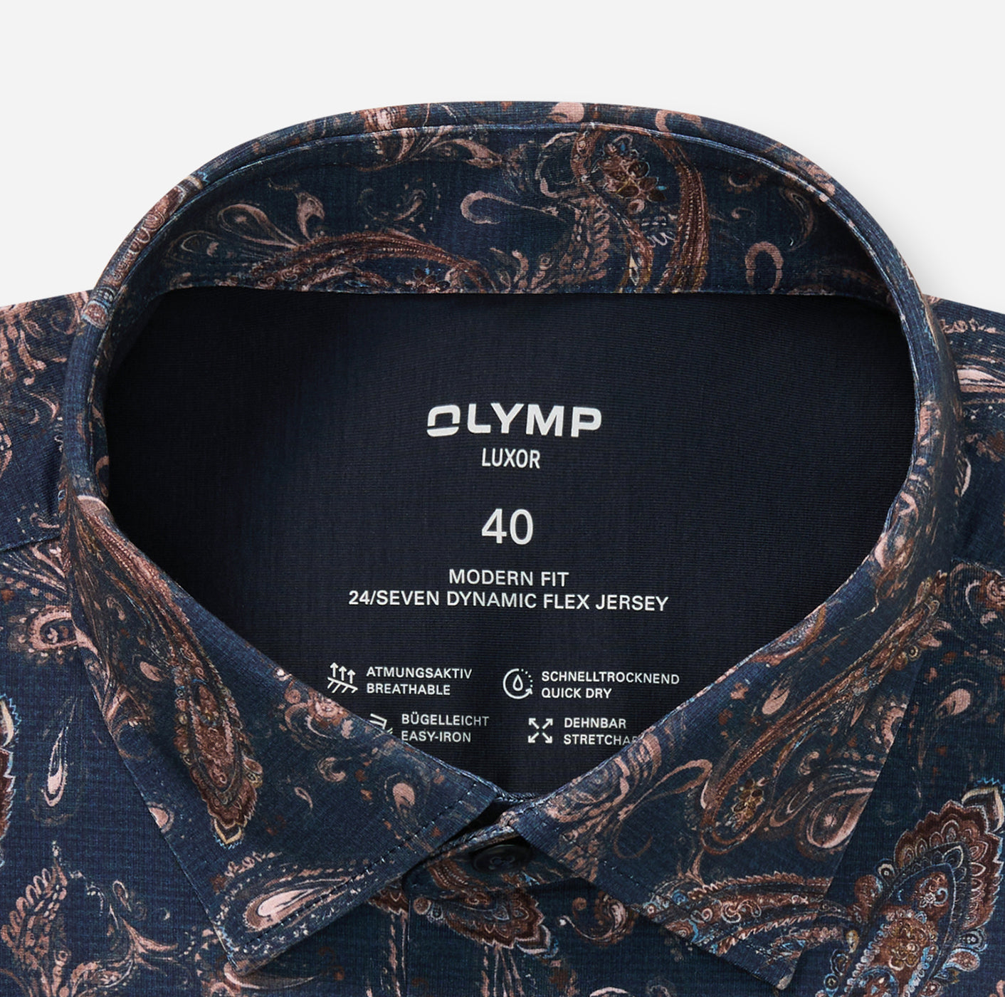 OLYMP Hemden  dunkelblau