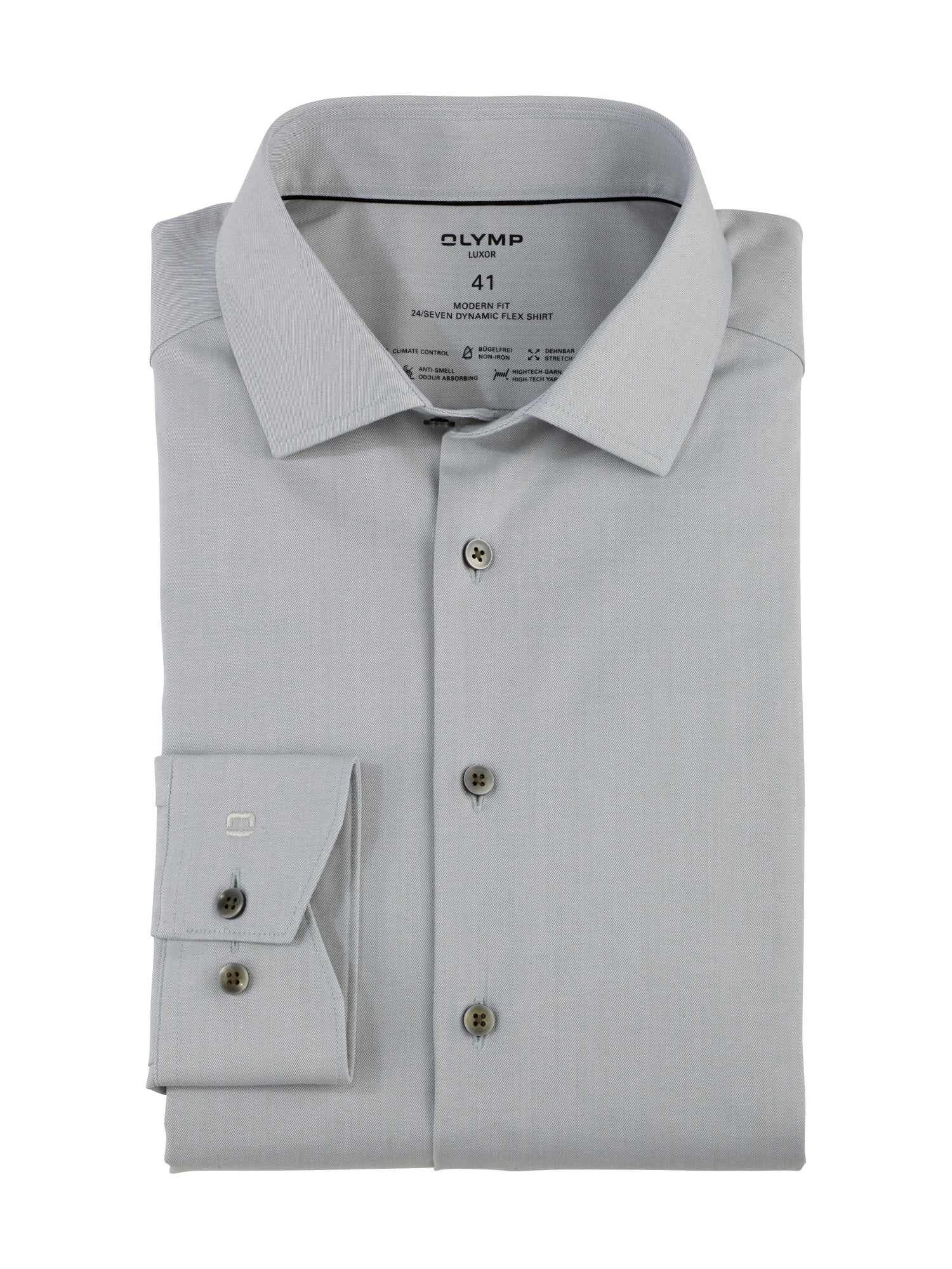 OLYMP Hemden  grau