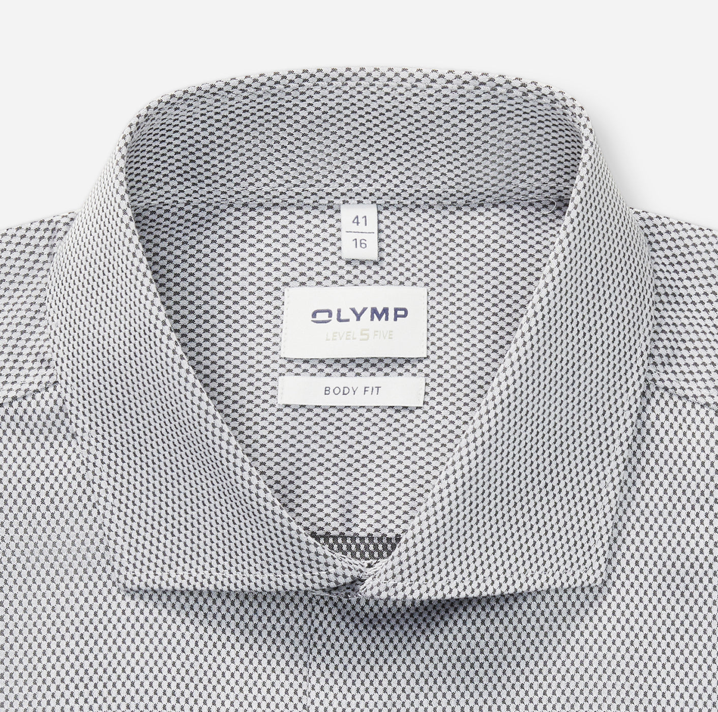 OLYMP Hemden  silber