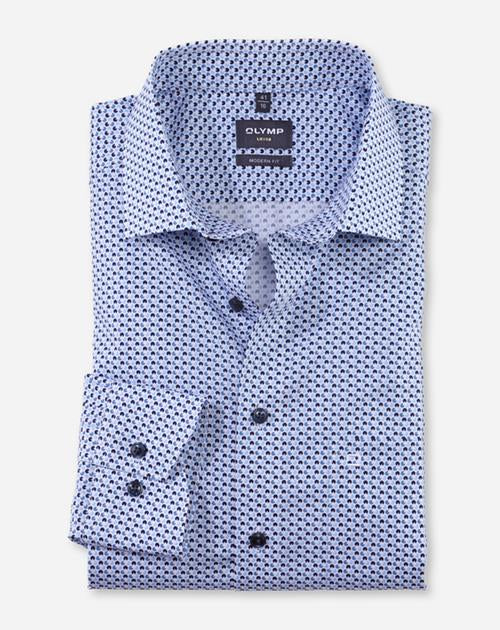 OLYMP Hemden blau