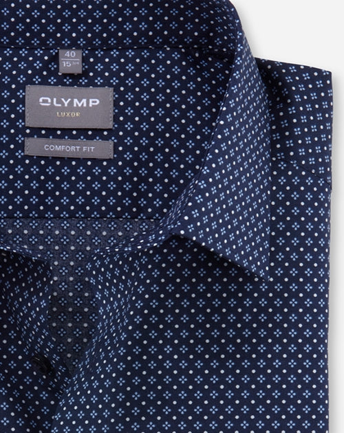 OLYMP Hemden  dunkelblau