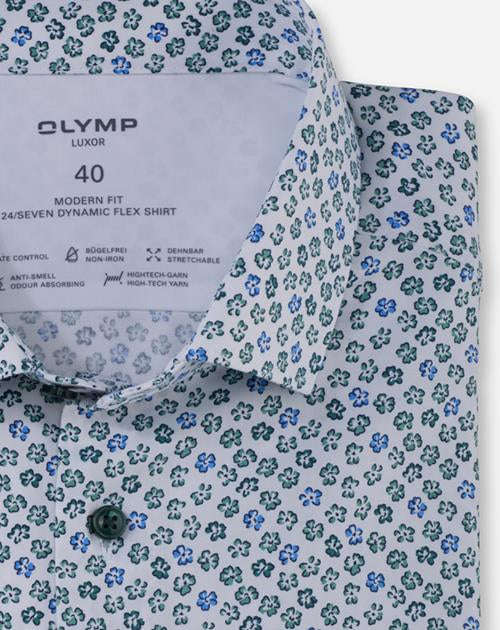 OLYMP Hemden  grün