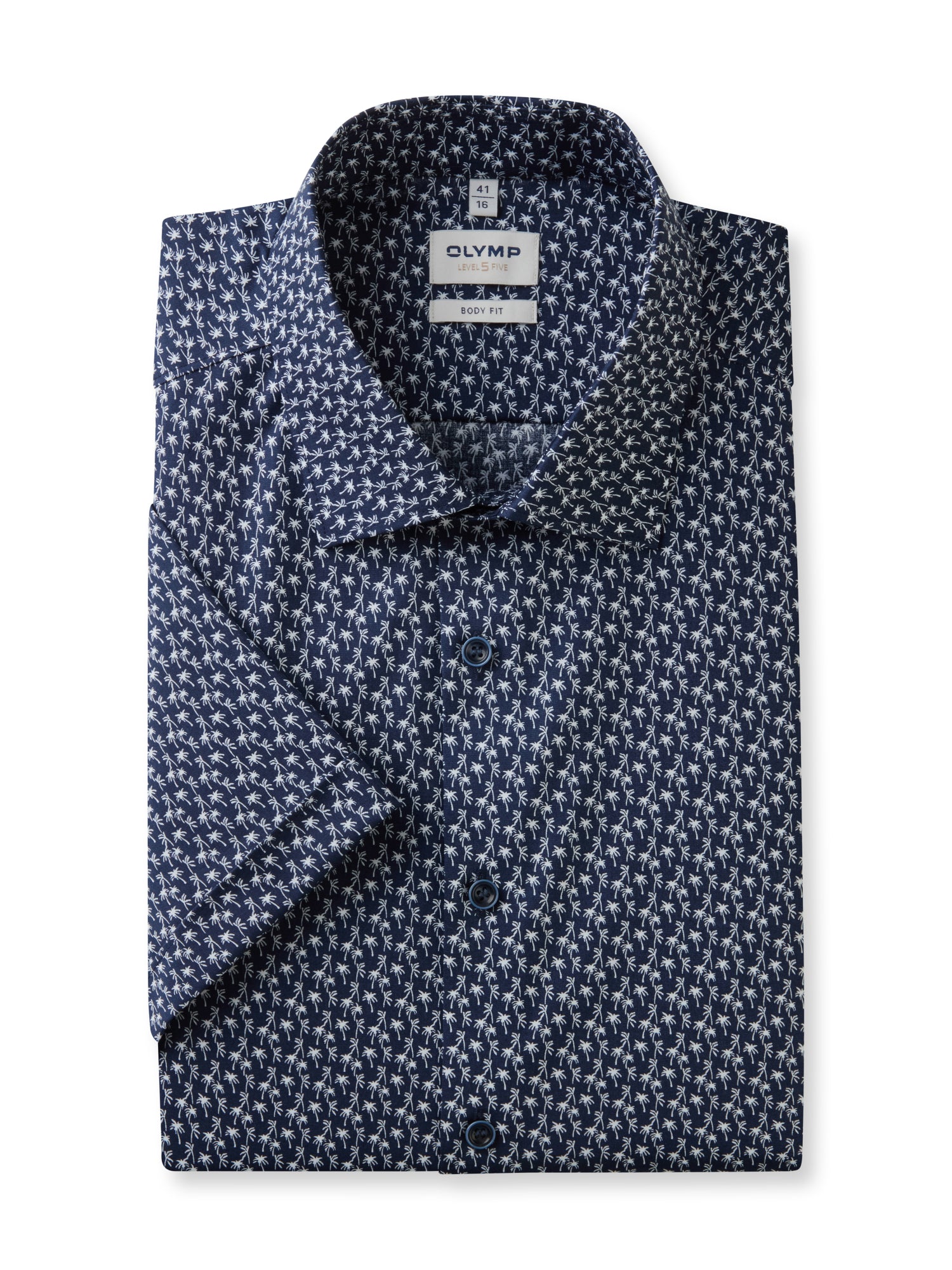 OLYMP Hemden blau
