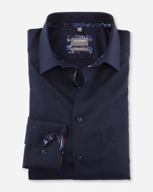 OLYMP Hemden  dunkelblau