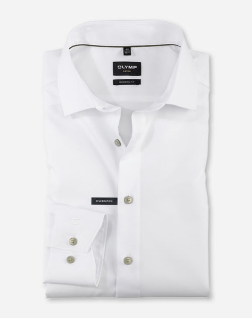 OLYMP Hemden  weiß