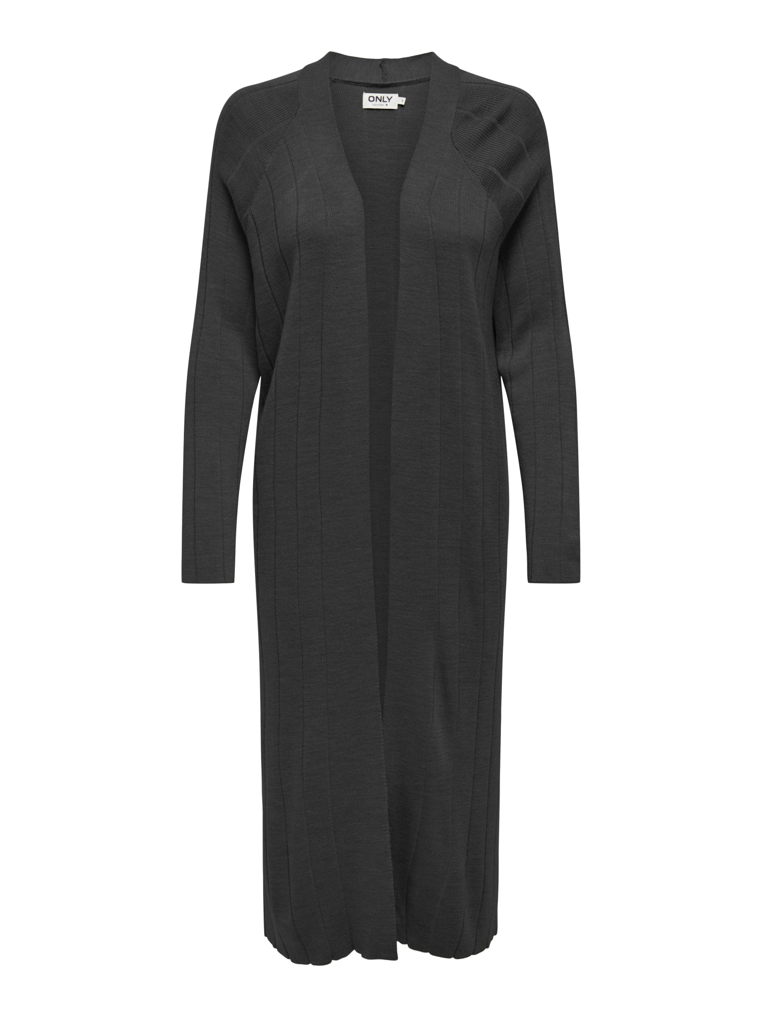 ONLY Strickjacken  dunkelgrau