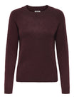 ONLY Pullover bordeaux
