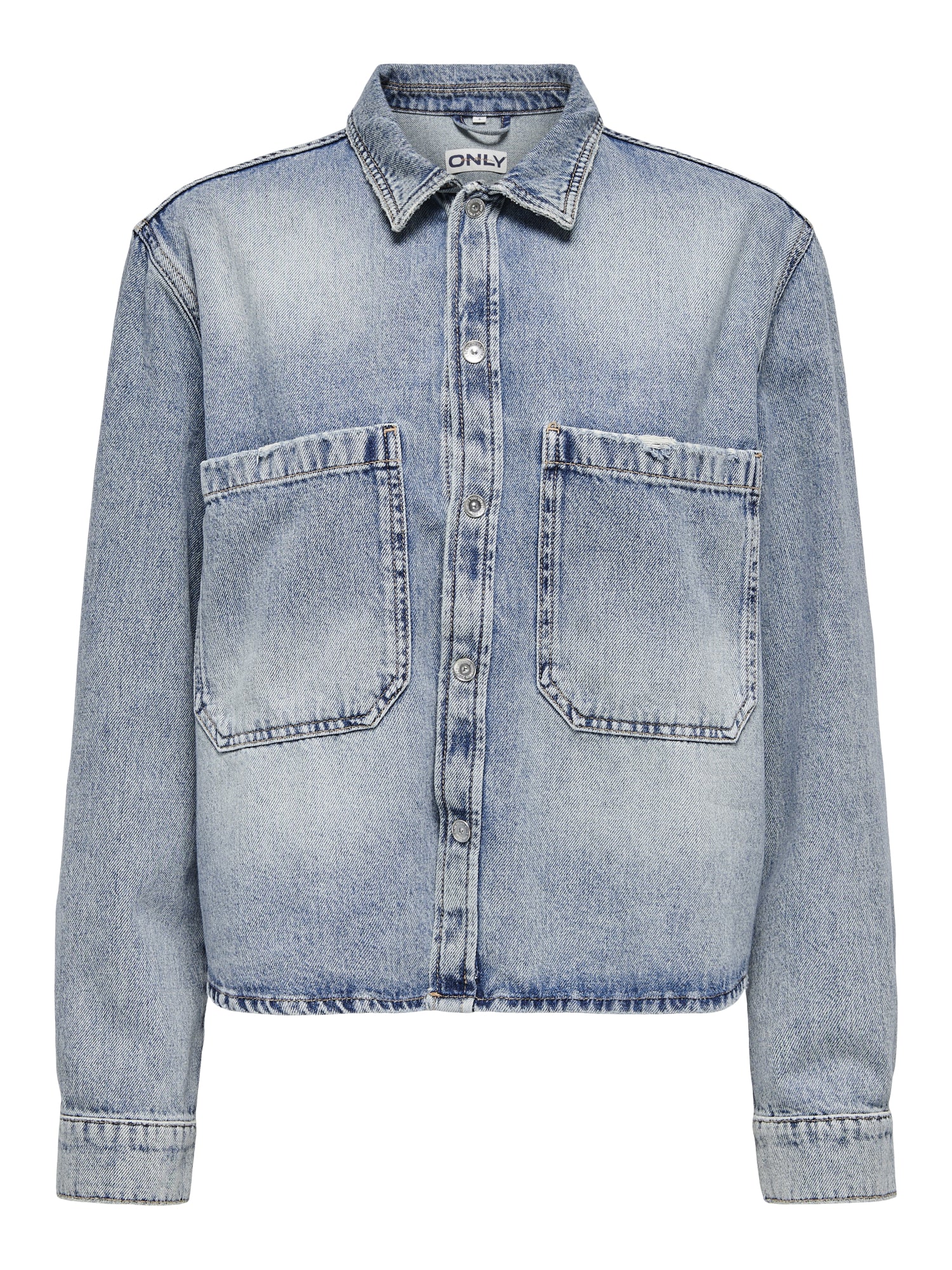 ONLY Hemdblusen hellblau