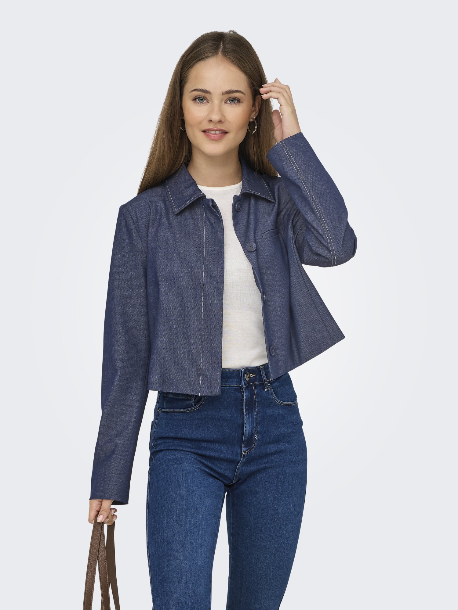 ONLY Leichte Jacken  dunkelblau